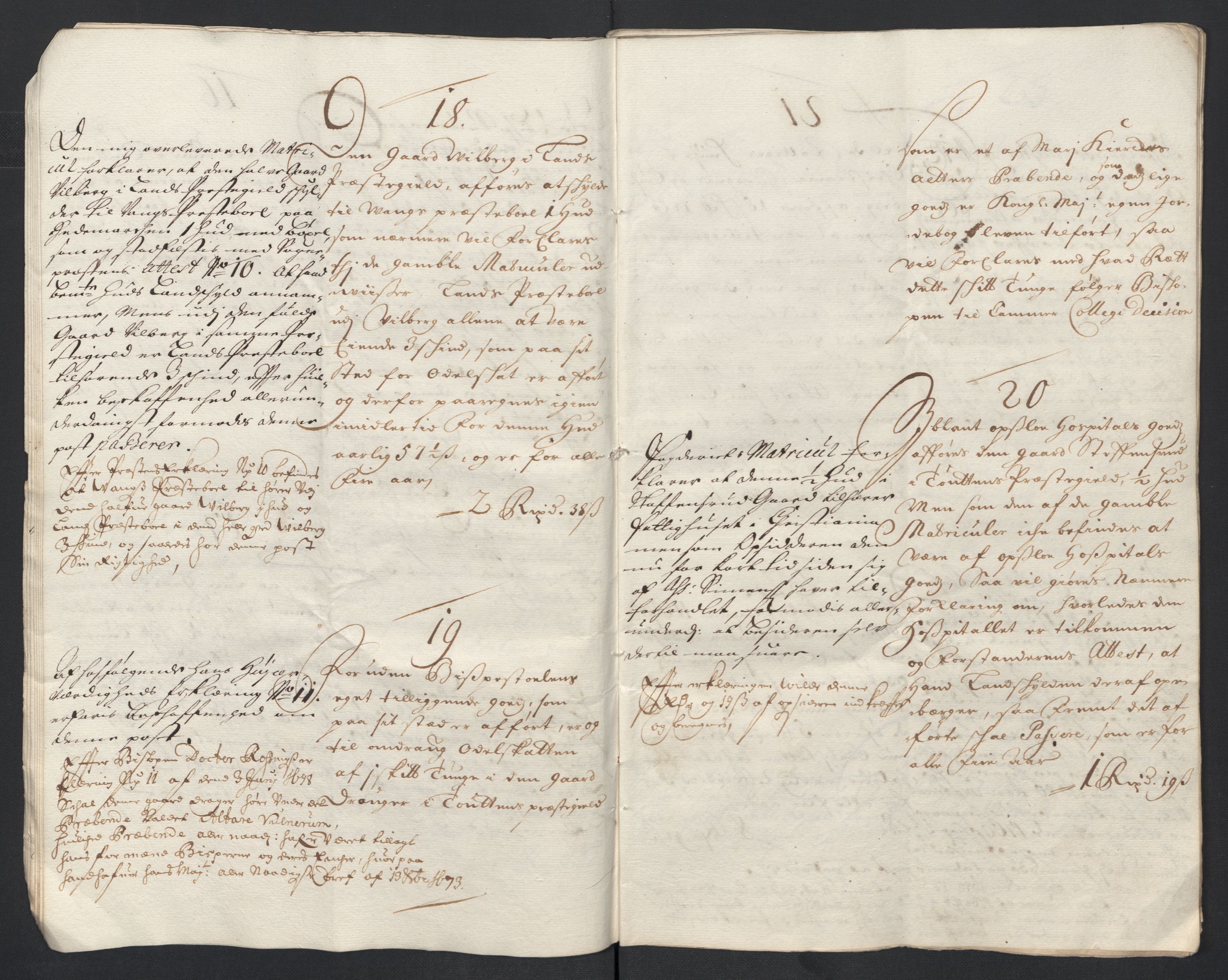 Rentekammeret inntil 1814, Reviderte regnskaper, Fogderegnskap, AV/RA-EA-4092/R18/L1294: Fogderegnskap Hadeland, Toten og Valdres, 1696, p. 209