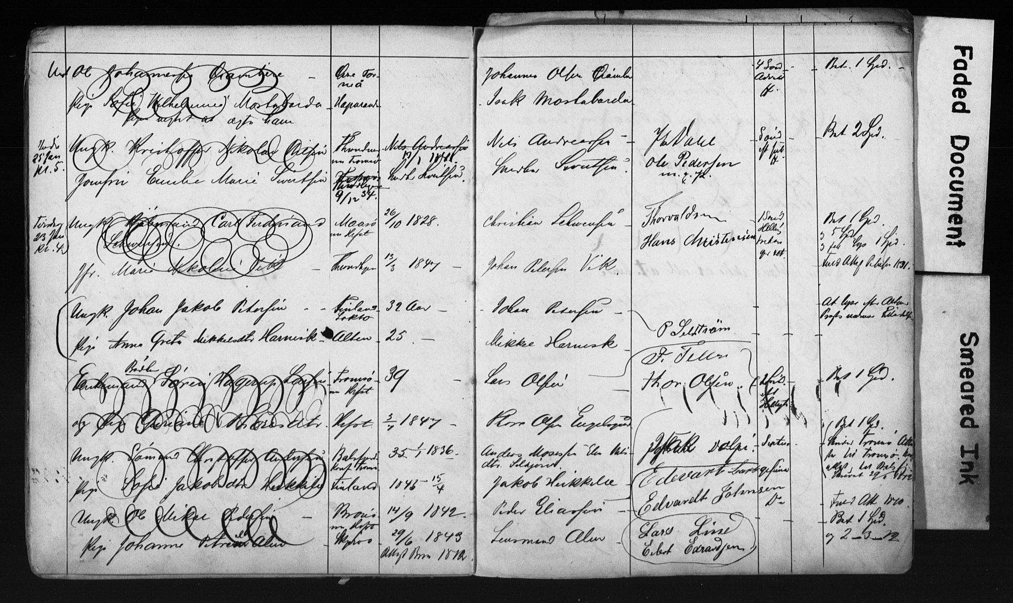 Hammerfest sokneprestkontor, SATØ/S-1347/I/Ib/L0070/0001: Banns register no. 70, 1869-1872