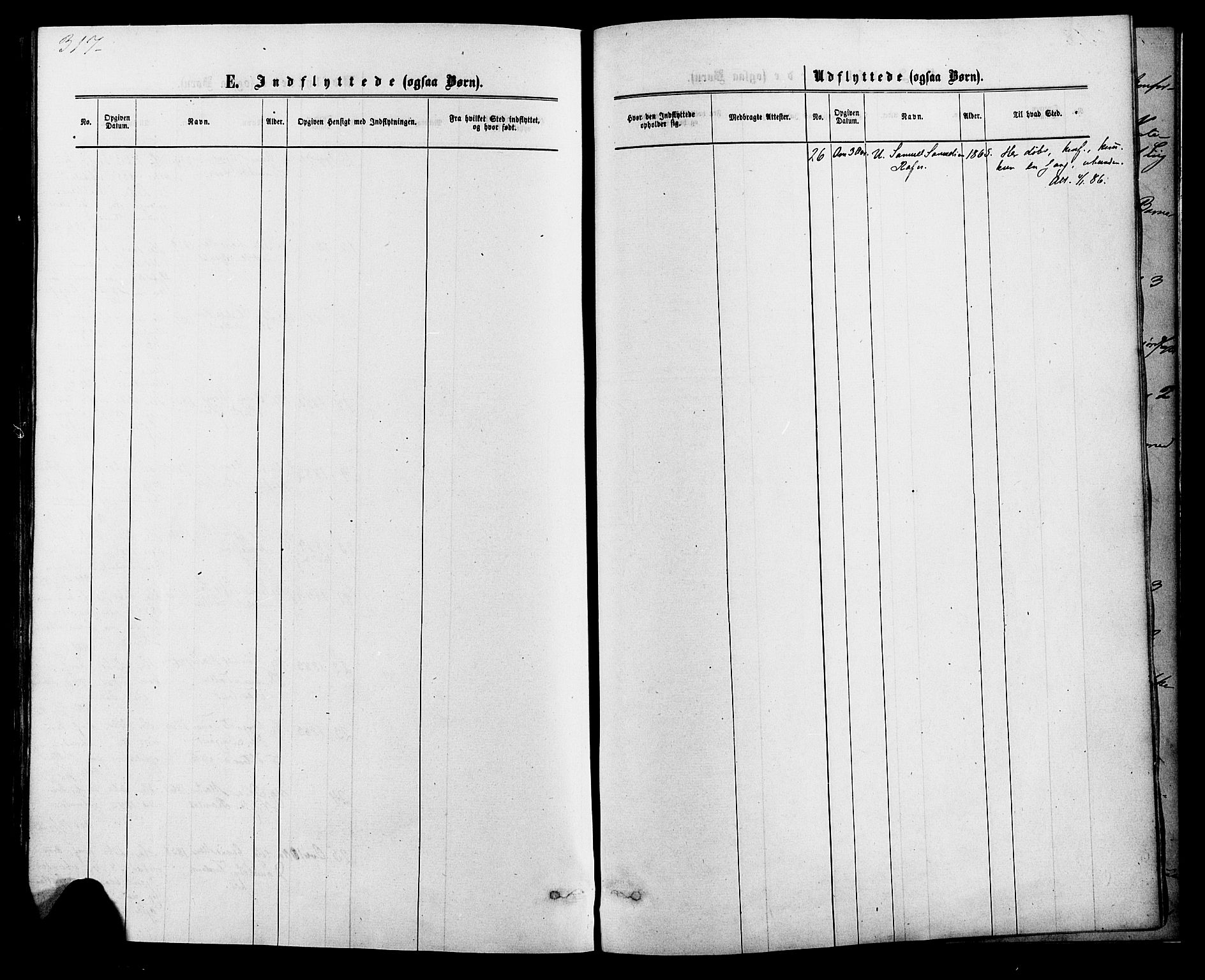 Kvinesdal sokneprestkontor, AV/SAK-1111-0026/F/Fa/Fab/L0007: Parish register (official) no. A 7, 1870-1885, p. 317