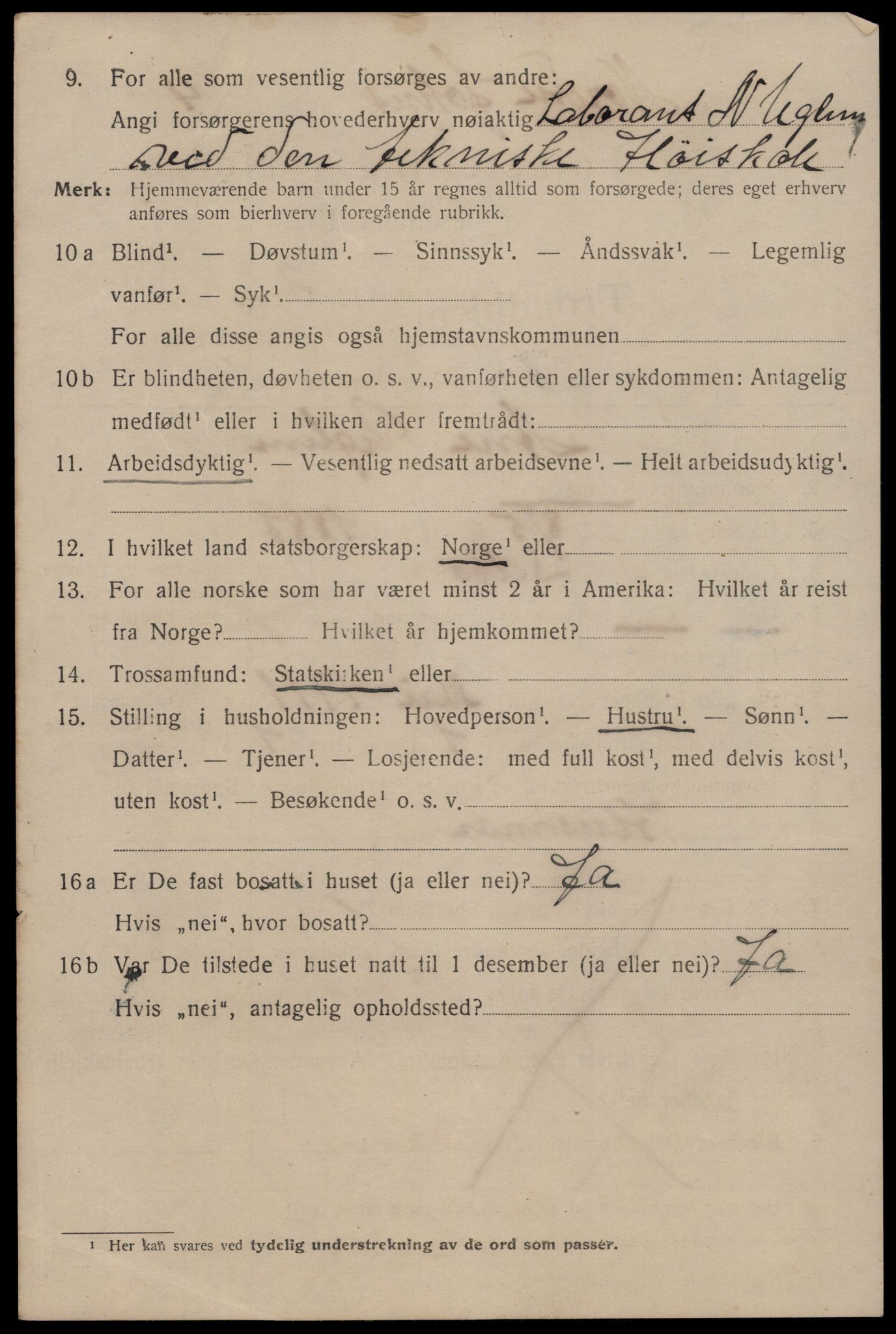 SAT, 1920 census for Trondheim, 1920, p. 84525