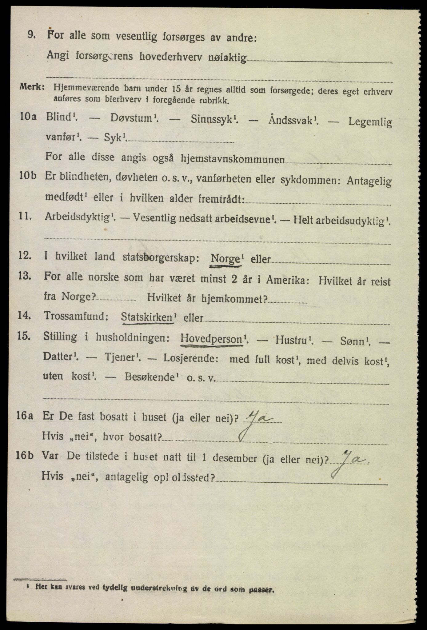 SAH, 1920 census for Nord-Odal, 1920, p. 1800