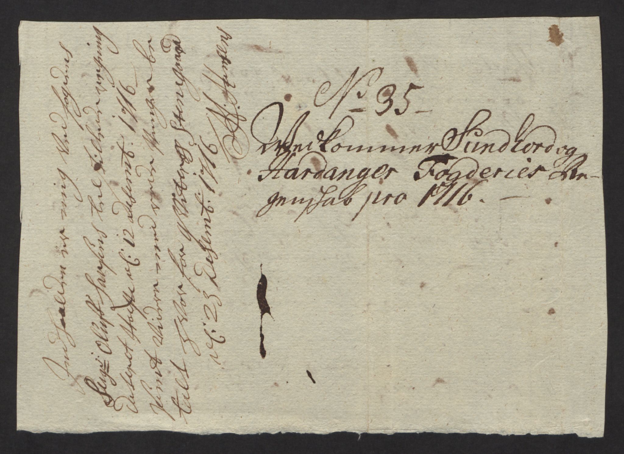 Rentekammeret inntil 1814, Reviderte regnskaper, Fogderegnskap, RA/EA-4092/R48/L2992: Fogderegnskap Sunnhordland og Hardanger, 1716, p. 161