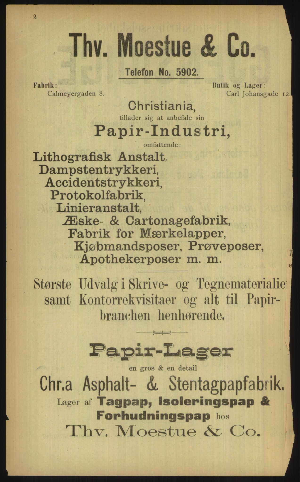 Kristiania/Oslo adressebok, PUBL/-, 1902, p. 2