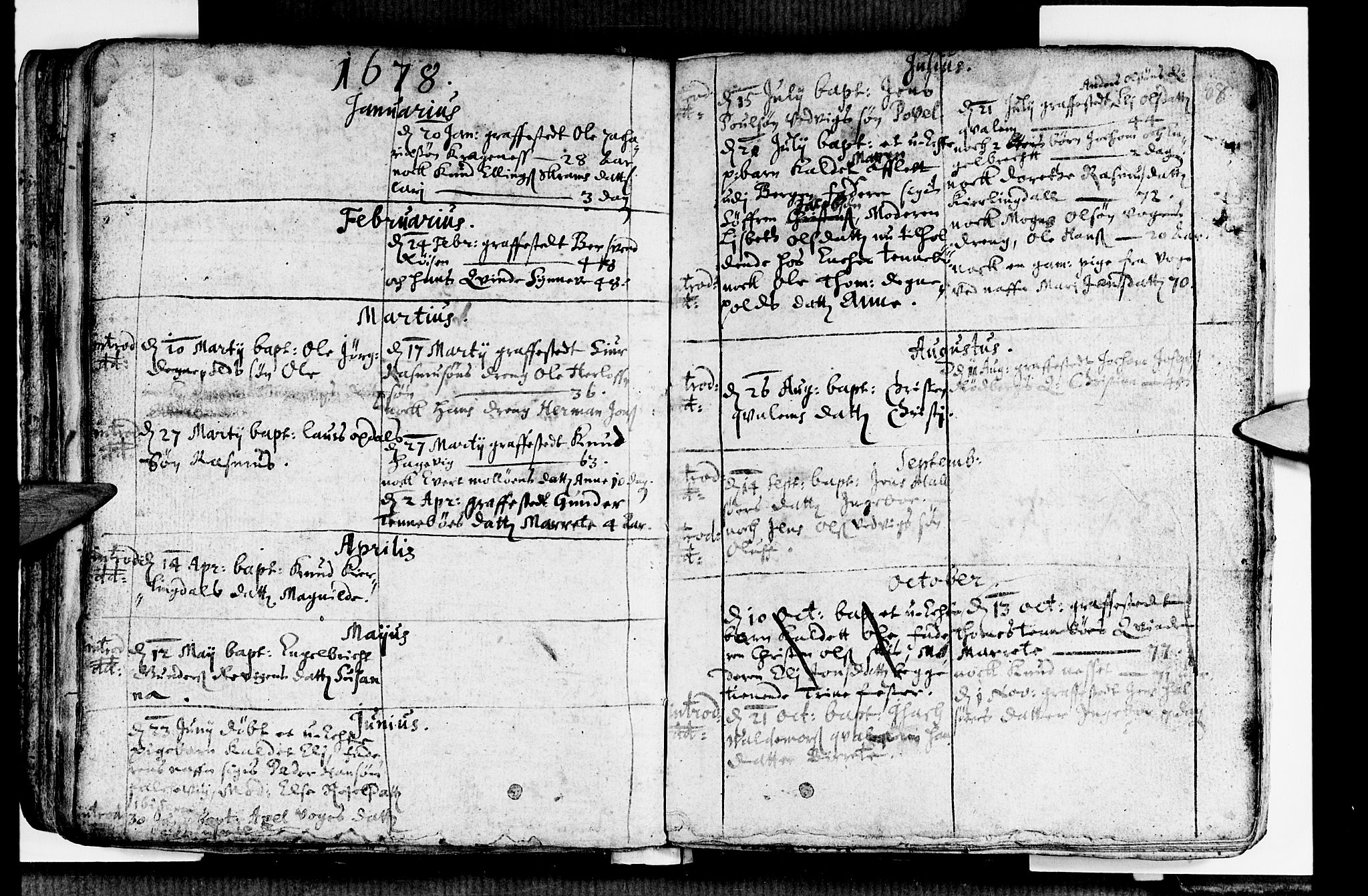 Selje sokneprestembete, SAB/A-99938/H/Ha/Haa/Haaa: Parish register (official) no. A 1, 1668-1696, p. 58