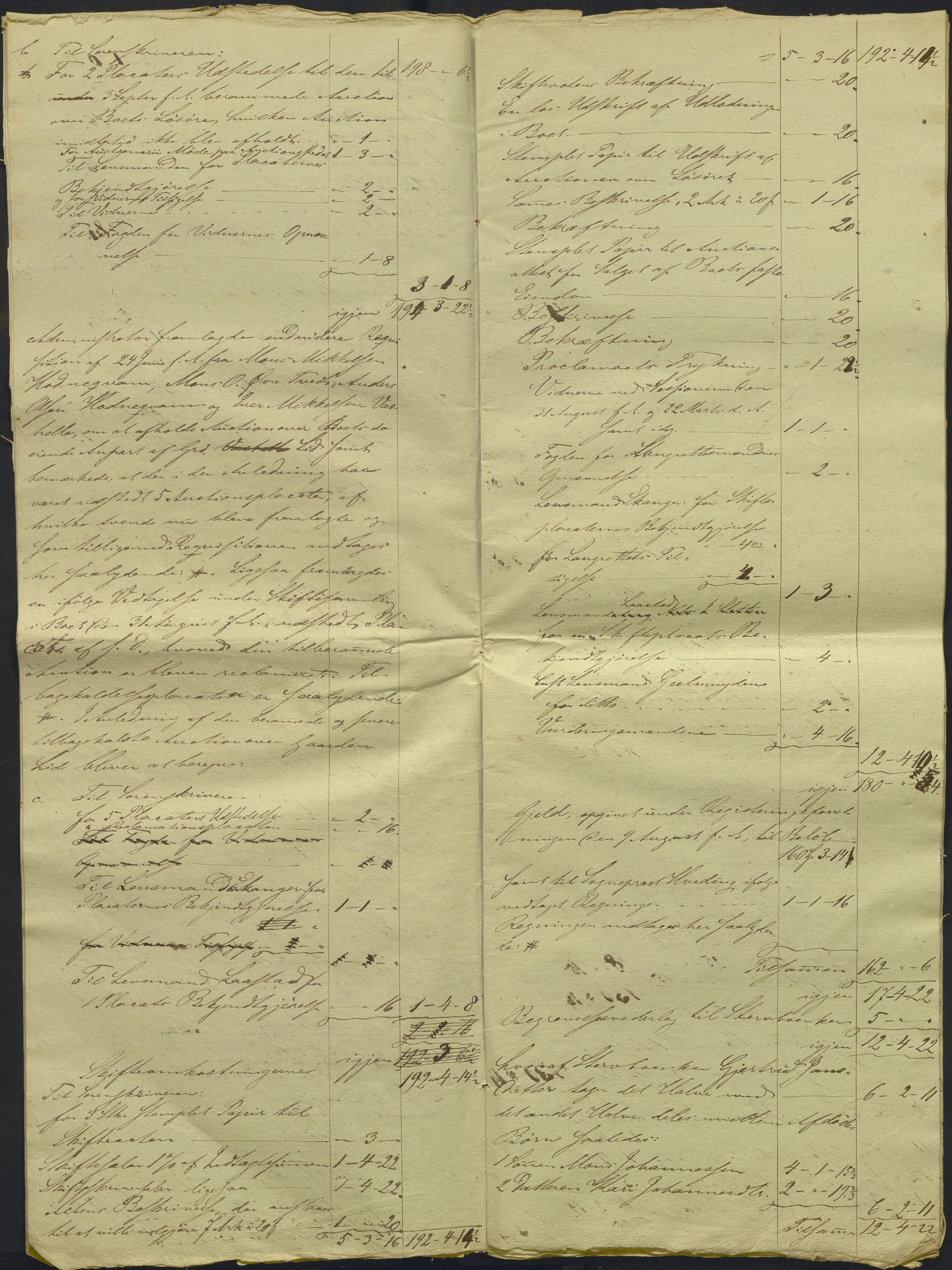 Nordhordland sorenskrivar, AV/SAB-A-2901/1/H/Hd/Hdb/L0001: Konsept til utlodningar, 1850-1852, p. 322