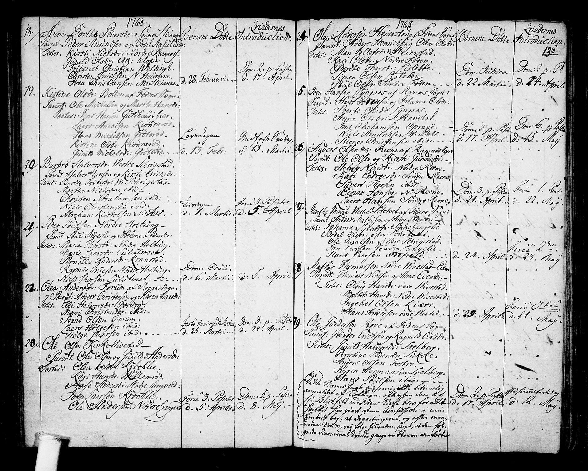 Ramnes kirkebøker, SAKO/A-314/F/Fa/L0001: Parish register (official) no. I 1, 1732-1774, p. 136