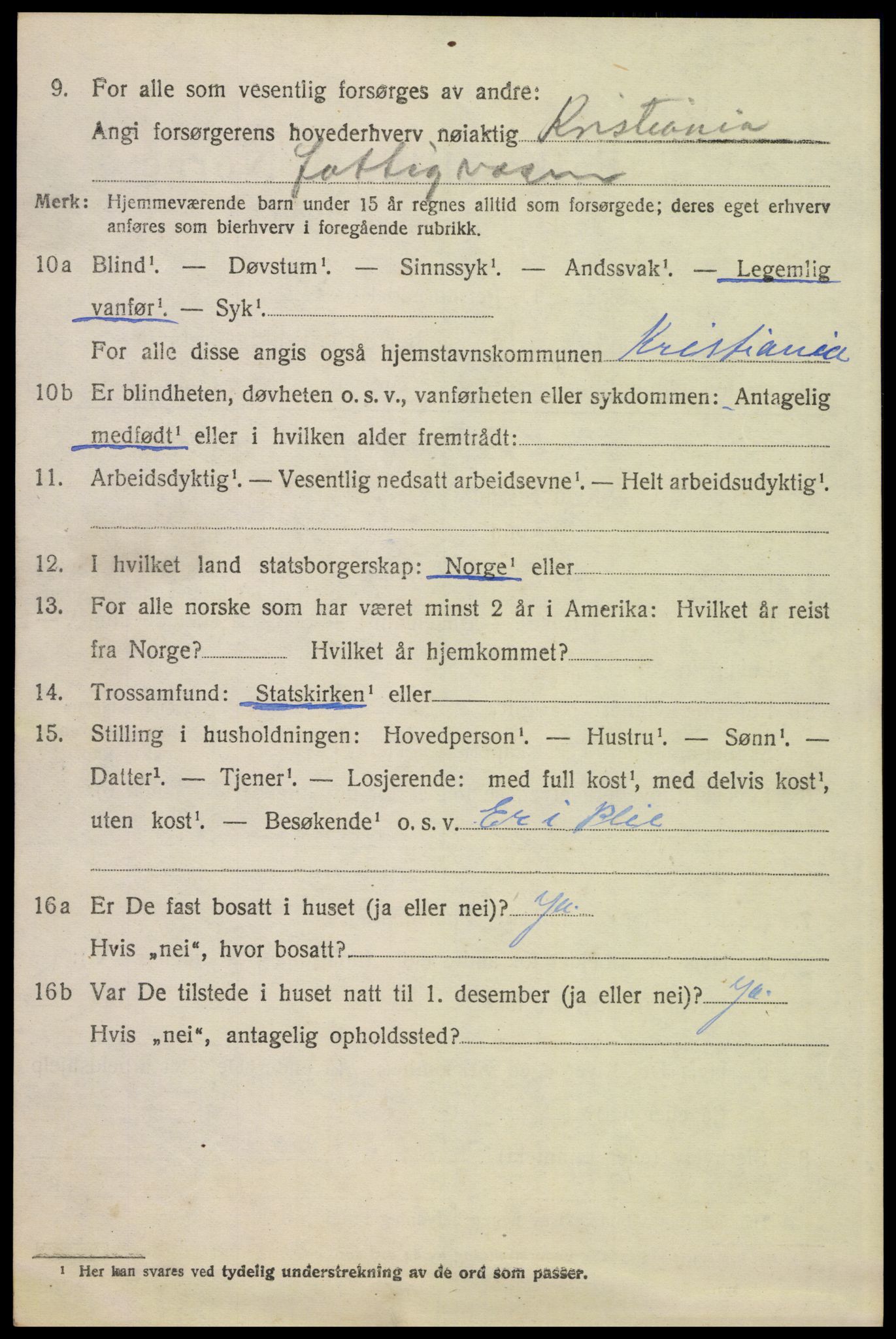 SAH, 1920 census for Eidskog, 1920, p. 2762