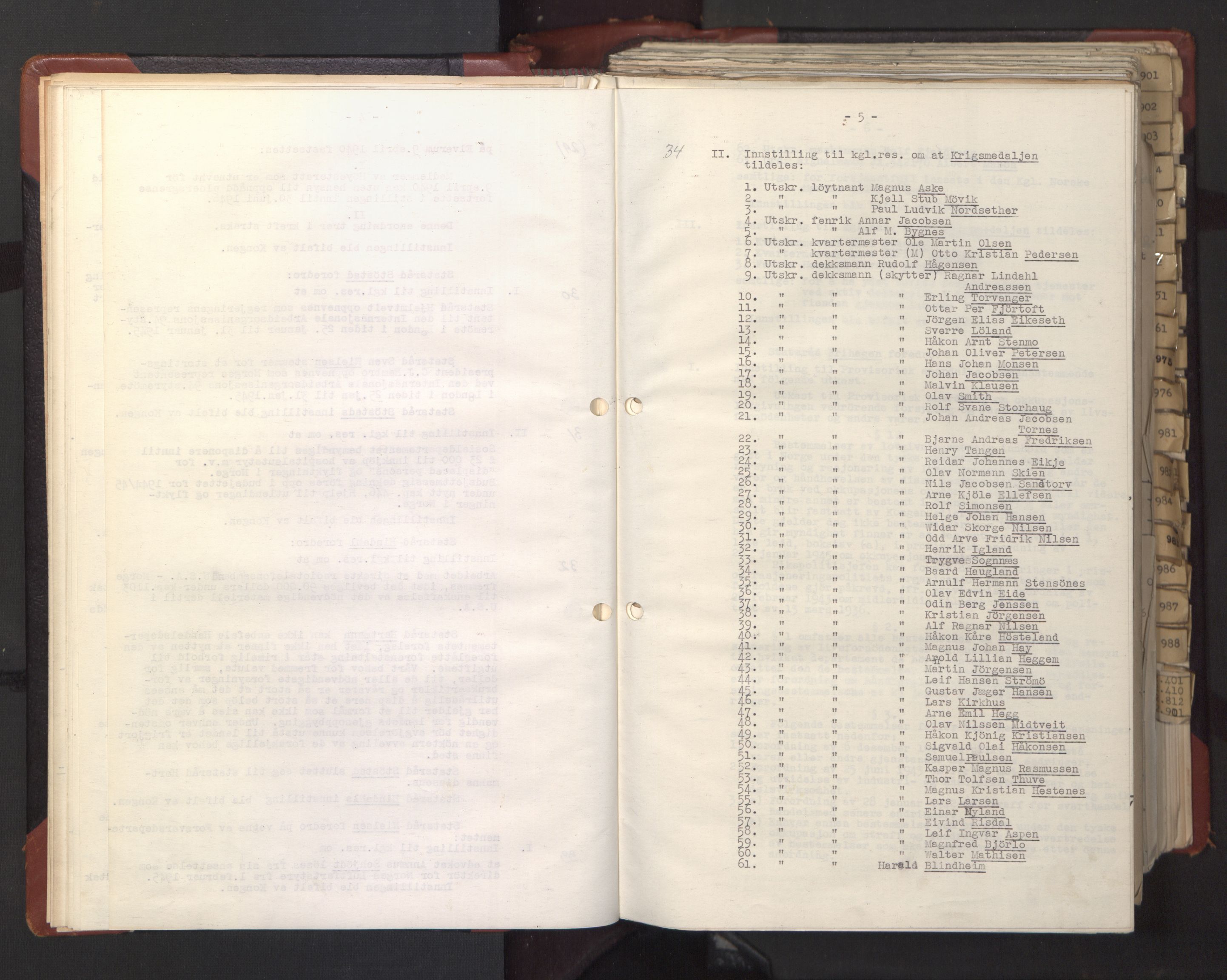 Statsrådssekretariatet, AV/RA-S-1001/A/Ac/L0126: Kgl. res. 12/1-25/5, 1945, p. 18