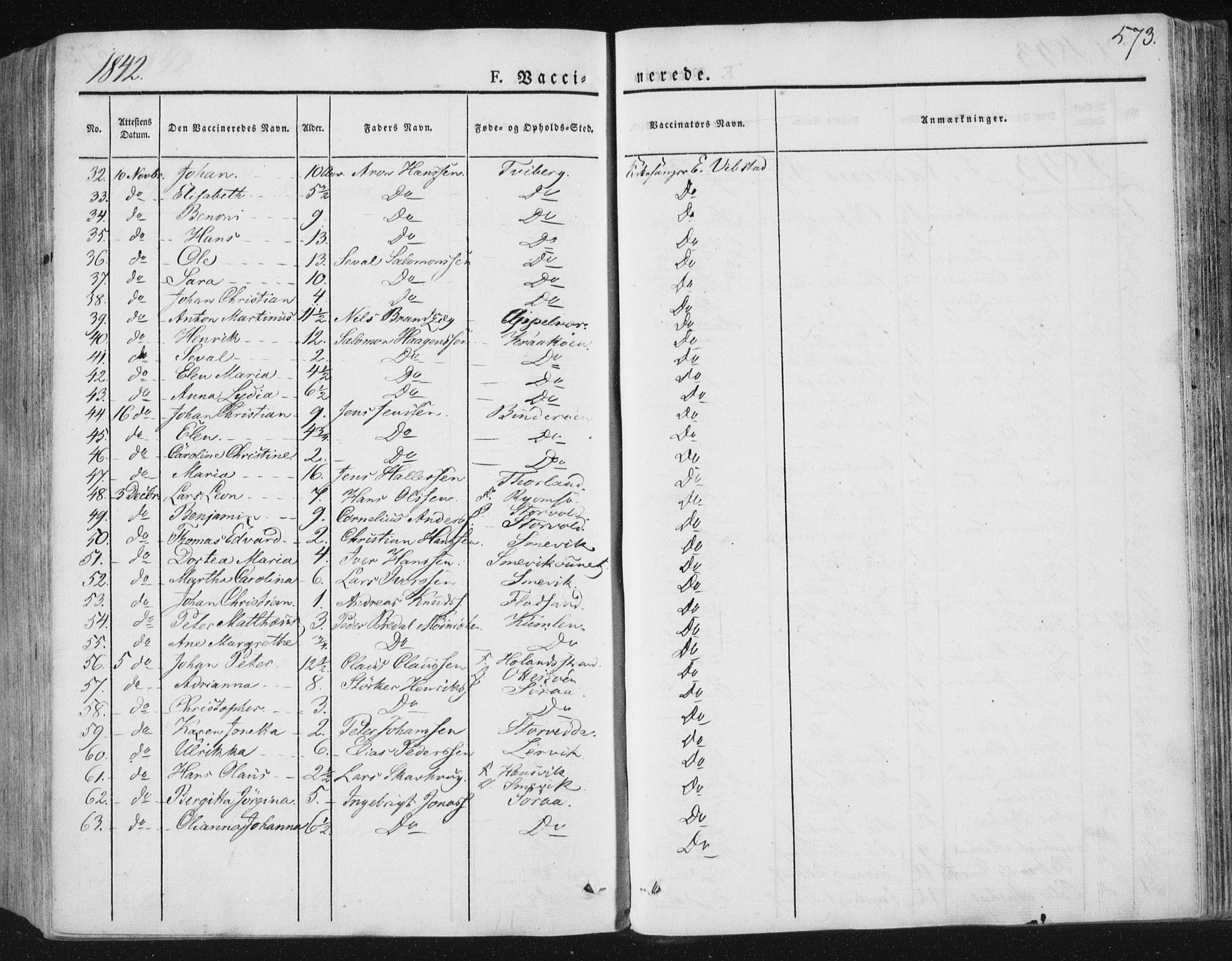 Ministerialprotokoller, klokkerbøker og fødselsregistre - Nord-Trøndelag, SAT/A-1458/784/L0669: Parish register (official) no. 784A04, 1829-1859, p. 573