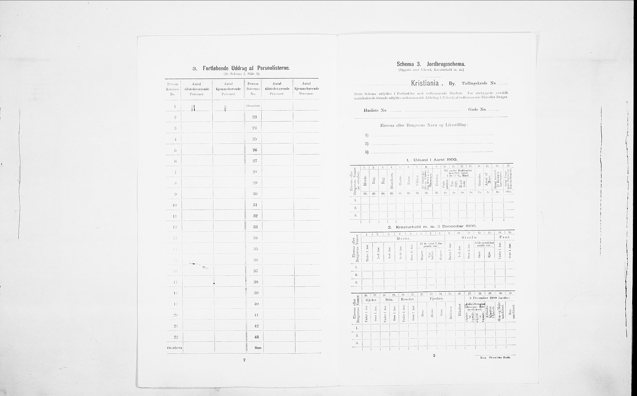 SAO, 1900 census for Kristiania, 1900, p. 100363