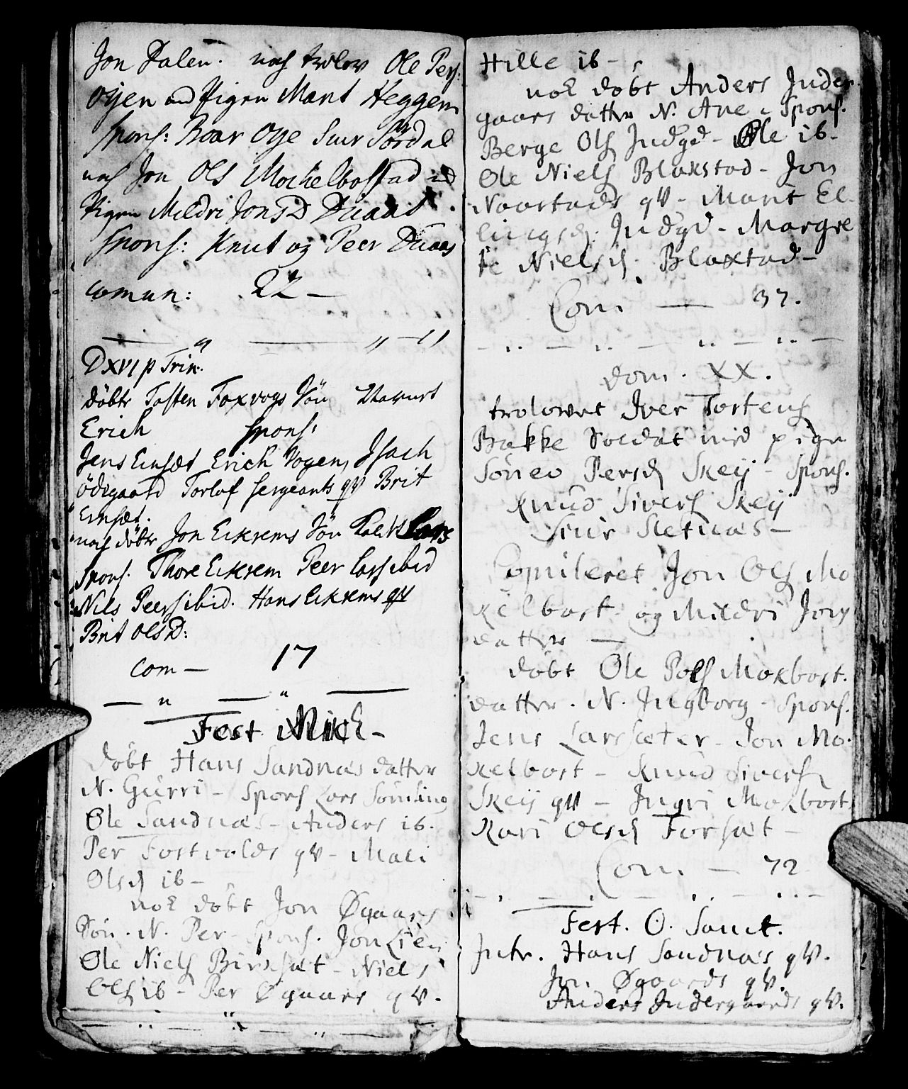 Ministerialprotokoller, klokkerbøker og fødselsregistre - Møre og Romsdal, AV/SAT-A-1454/584/L0964: Parish register (official) no. 584A04, 1732-1754