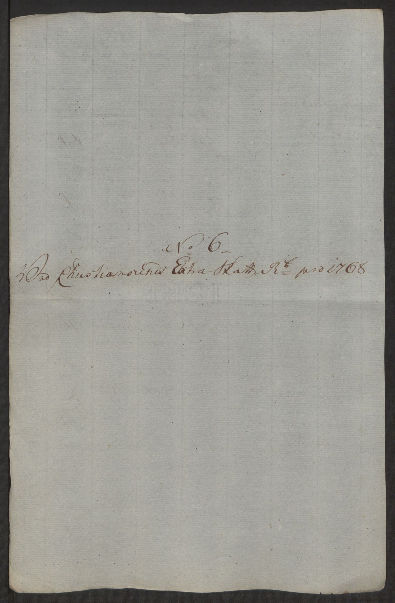 Rentekammeret inntil 1814, Reviderte regnskaper, Byregnskaper, AV/RA-EA-4066/R/Rr/L0495/0004: [R1] Kontribusjonsregnskap / Ekstraskatt, 1762-1772, p. 193