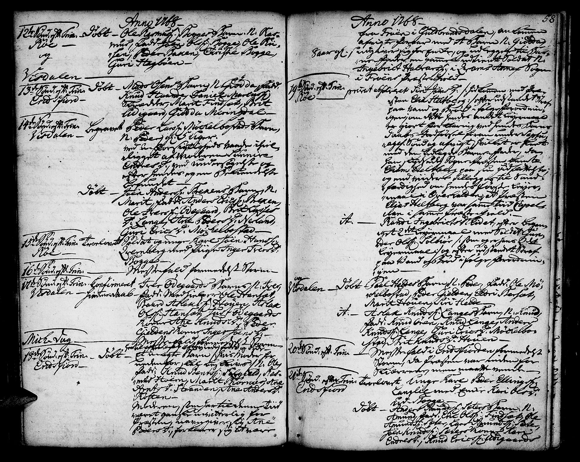 Ministerialprotokoller, klokkerbøker og fødselsregistre - Møre og Romsdal, AV/SAT-A-1454/551/L0621: Parish register (official) no. 551A01, 1757-1803, p. 58
