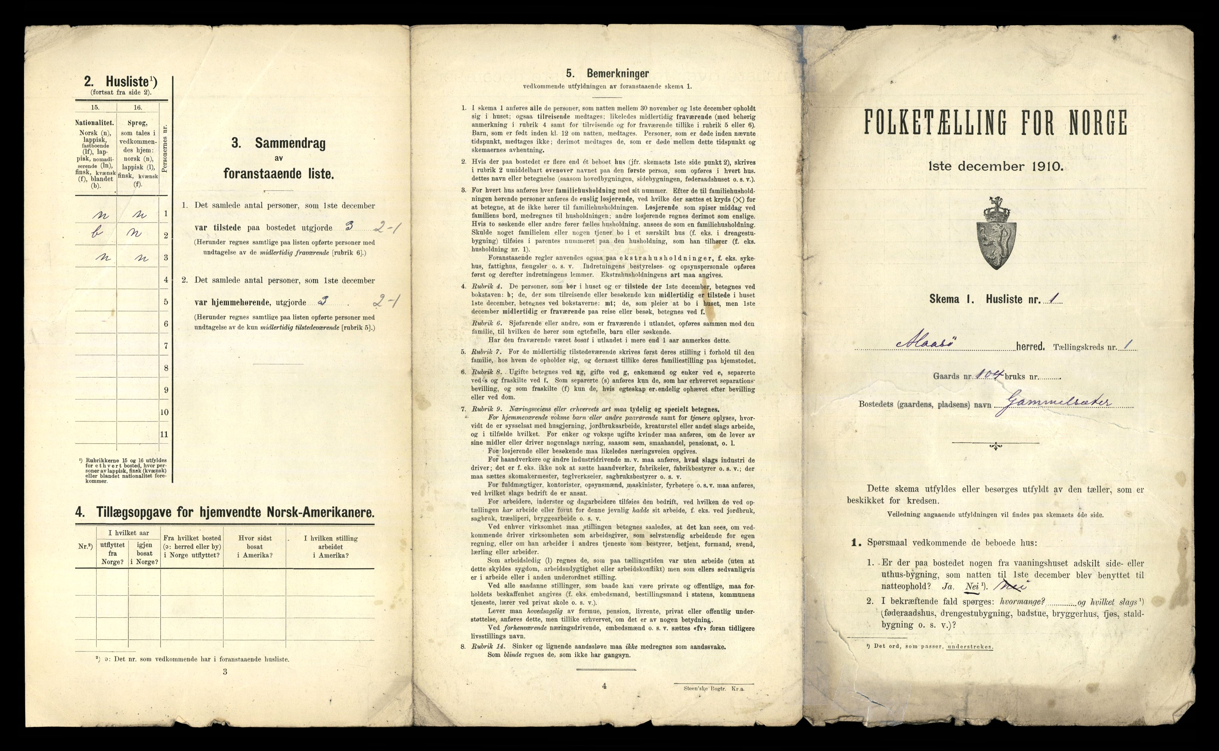 RA, 1910 census for Måsøy, 1910, p. 30