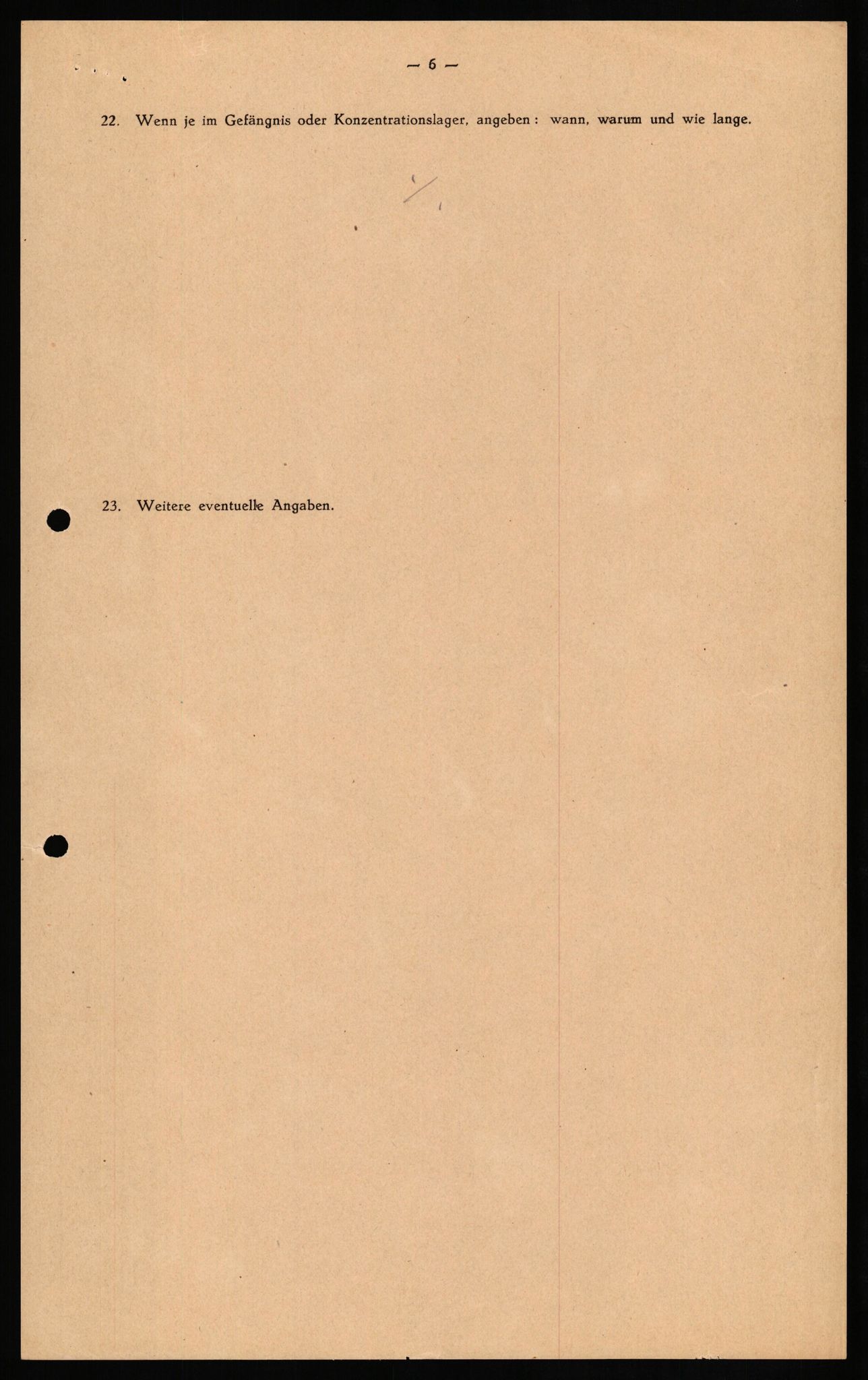 Forsvaret, Forsvarets overkommando II, AV/RA-RAFA-3915/D/Db/L0024: CI Questionaires. Tyske okkupasjonsstyrker i Norge. Tyskere., 1945-1946, p. 119