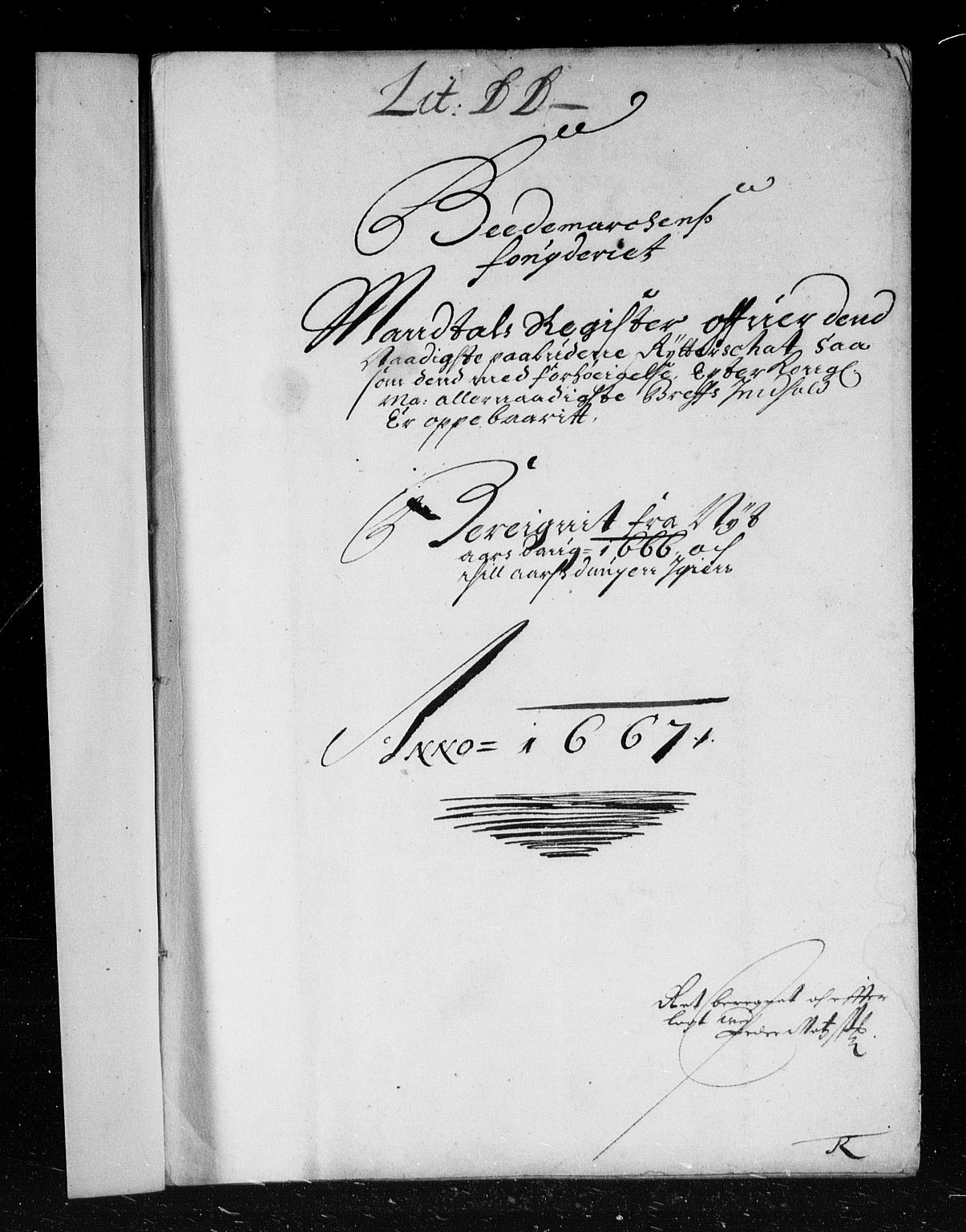 Rentekammeret inntil 1814, Reviderte regnskaper, Stiftamtstueregnskaper, Landkommissariatet på Akershus og Akershus stiftamt, AV/RA-EA-5869/R/Rb/L0037: Akershus stiftamt, 1666