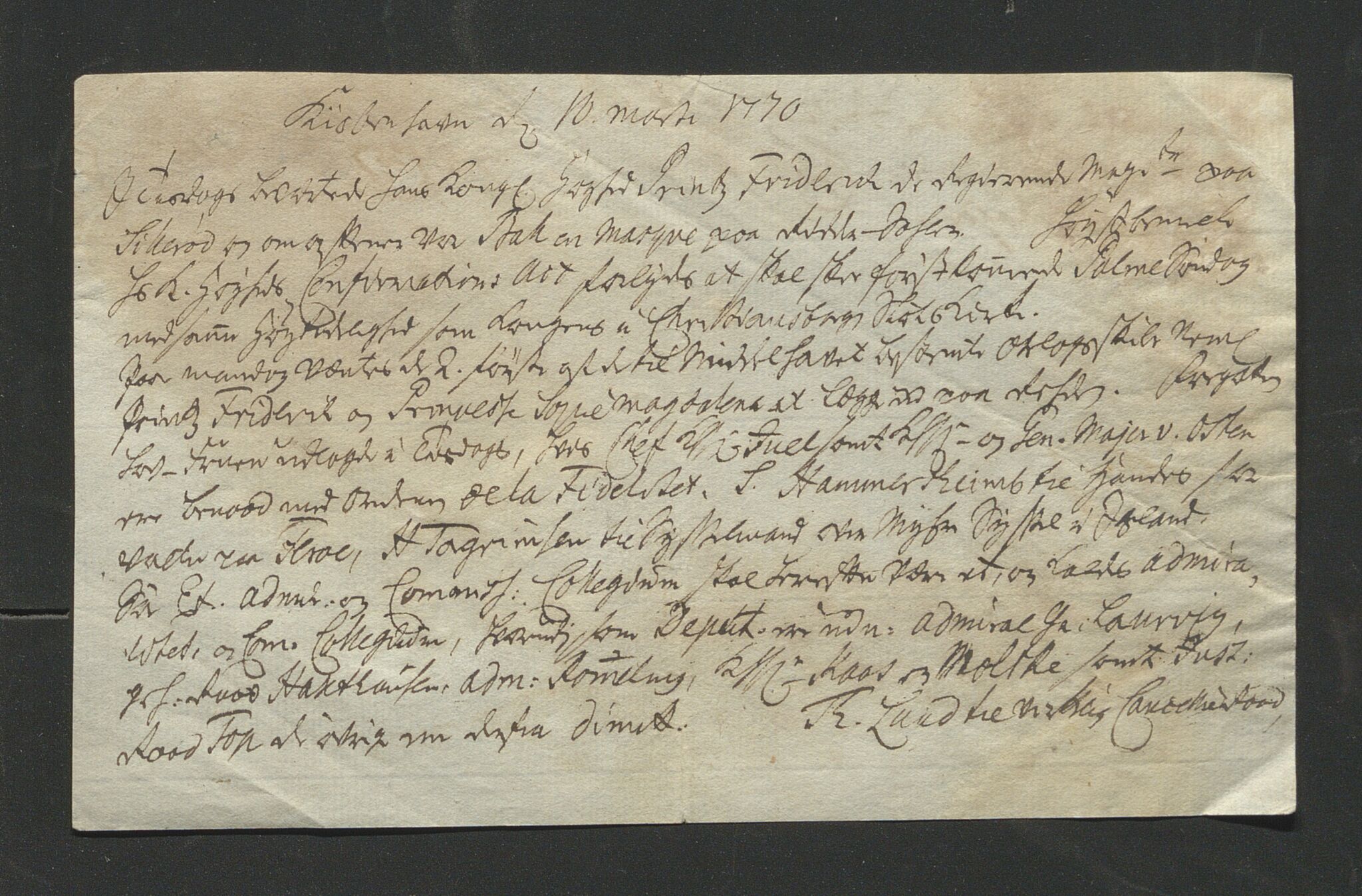 Åker i Vang, Hedmark, og familien Todderud, AV/SAH-ARK-010/J/Jc/L0003: Korrespondanse, 1763-1795, p. 142