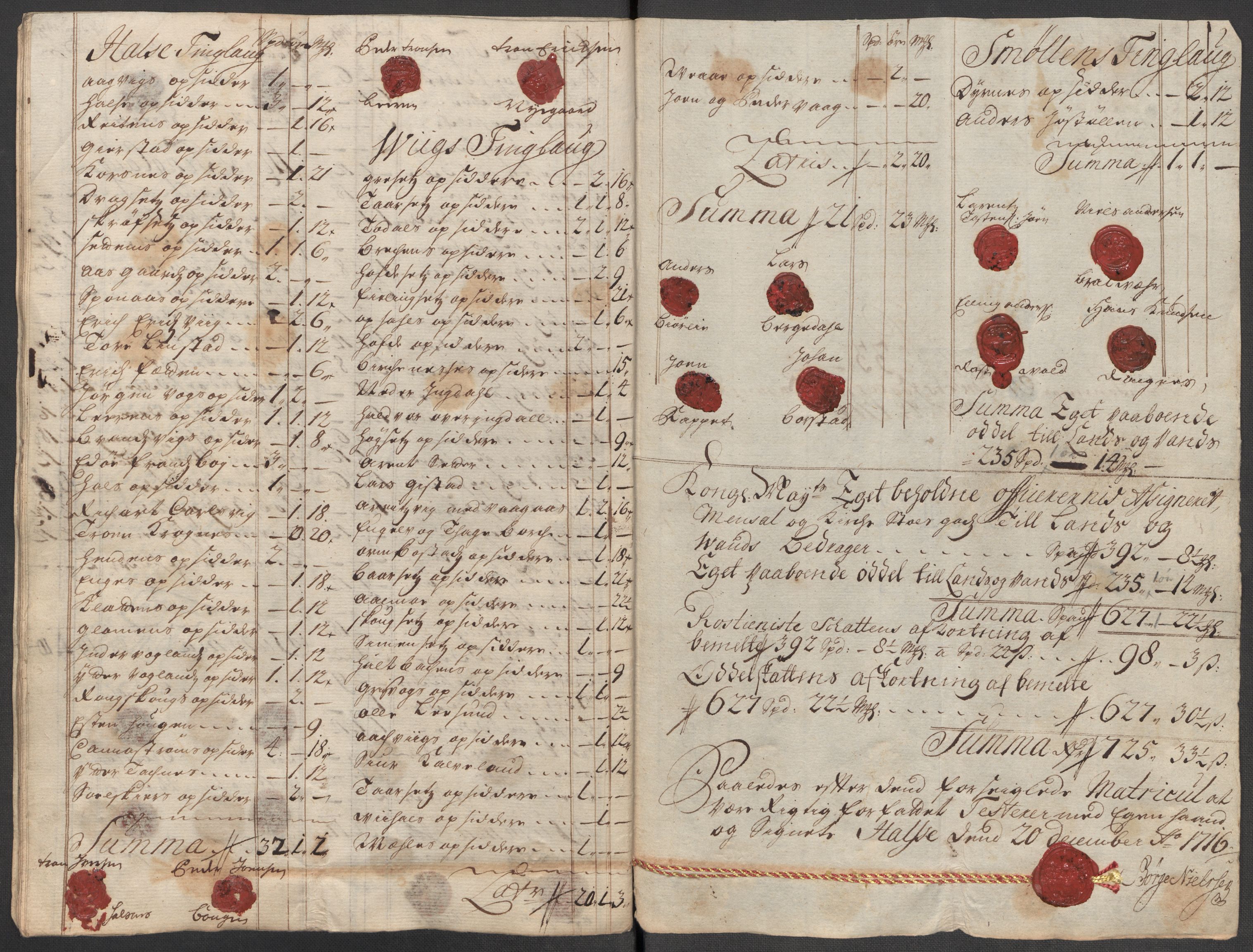 Rentekammeret inntil 1814, Reviderte regnskaper, Fogderegnskap, RA/EA-4092/R56/L3749: Fogderegnskap Nordmøre, 1716, p. 187