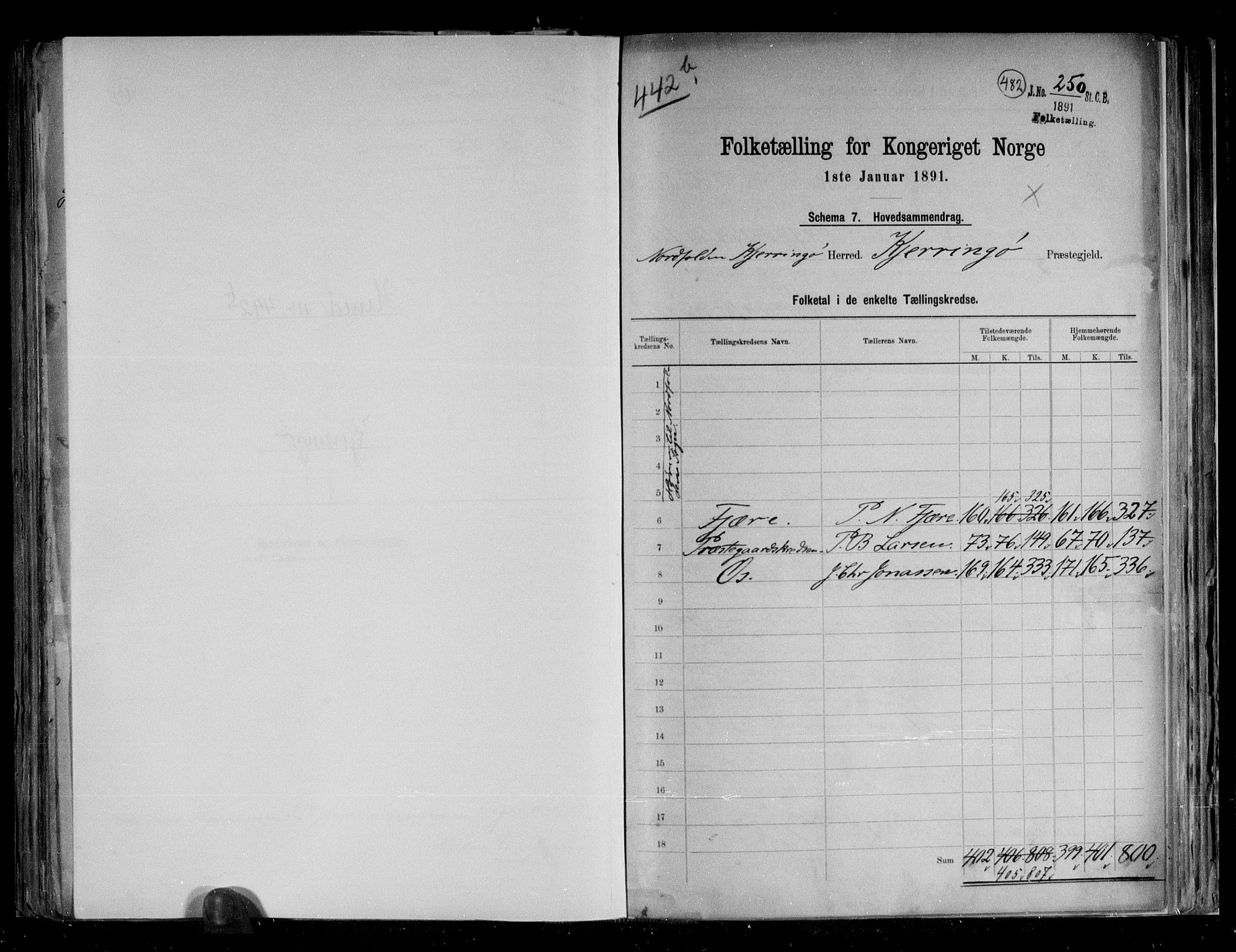 RA, 1891 census for 1846 Nordfold-Kjerringøy, 1891, p. 18