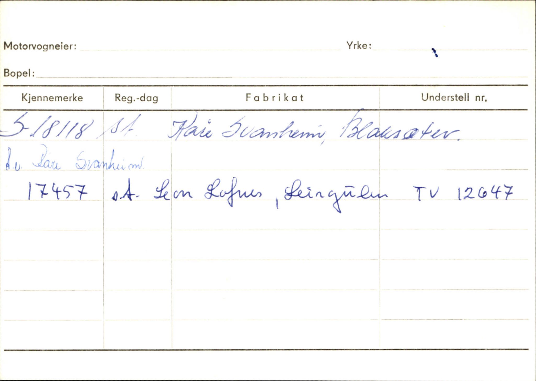 Statens vegvesen, Sogn og Fjordane vegkontor, AV/SAB-A-5301/4/F/L0130: Eigarregister Eid T-Å. Høyanger A-O, 1945-1975, p. 206