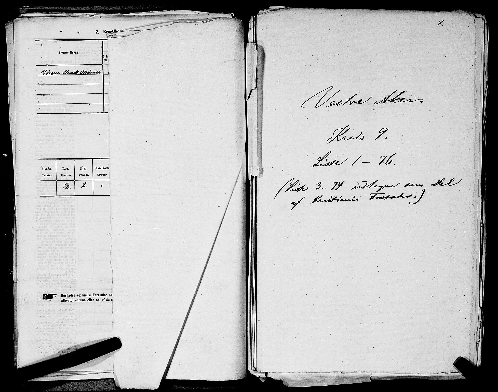 RA, 1875 census for 0218aP Vestre Aker, 1875, p. 1711