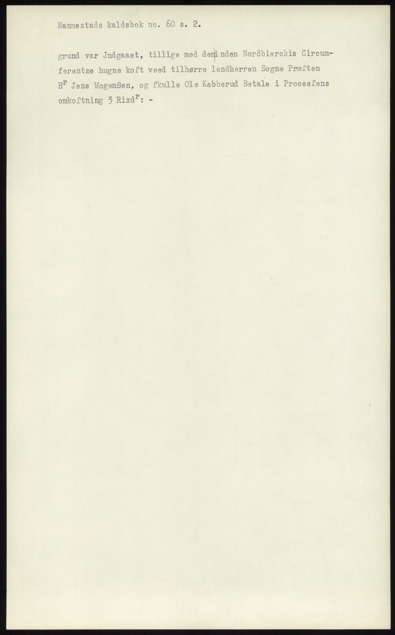 Samlinger til kildeutgivelse, Diplomavskriftsamlingen, RA/EA-4053/H/Ha, p. 1160