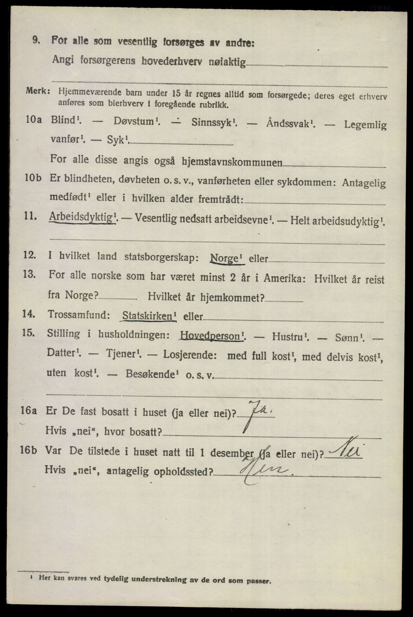 SAKO, 1920 census for Ådal, 1920, p. 7661