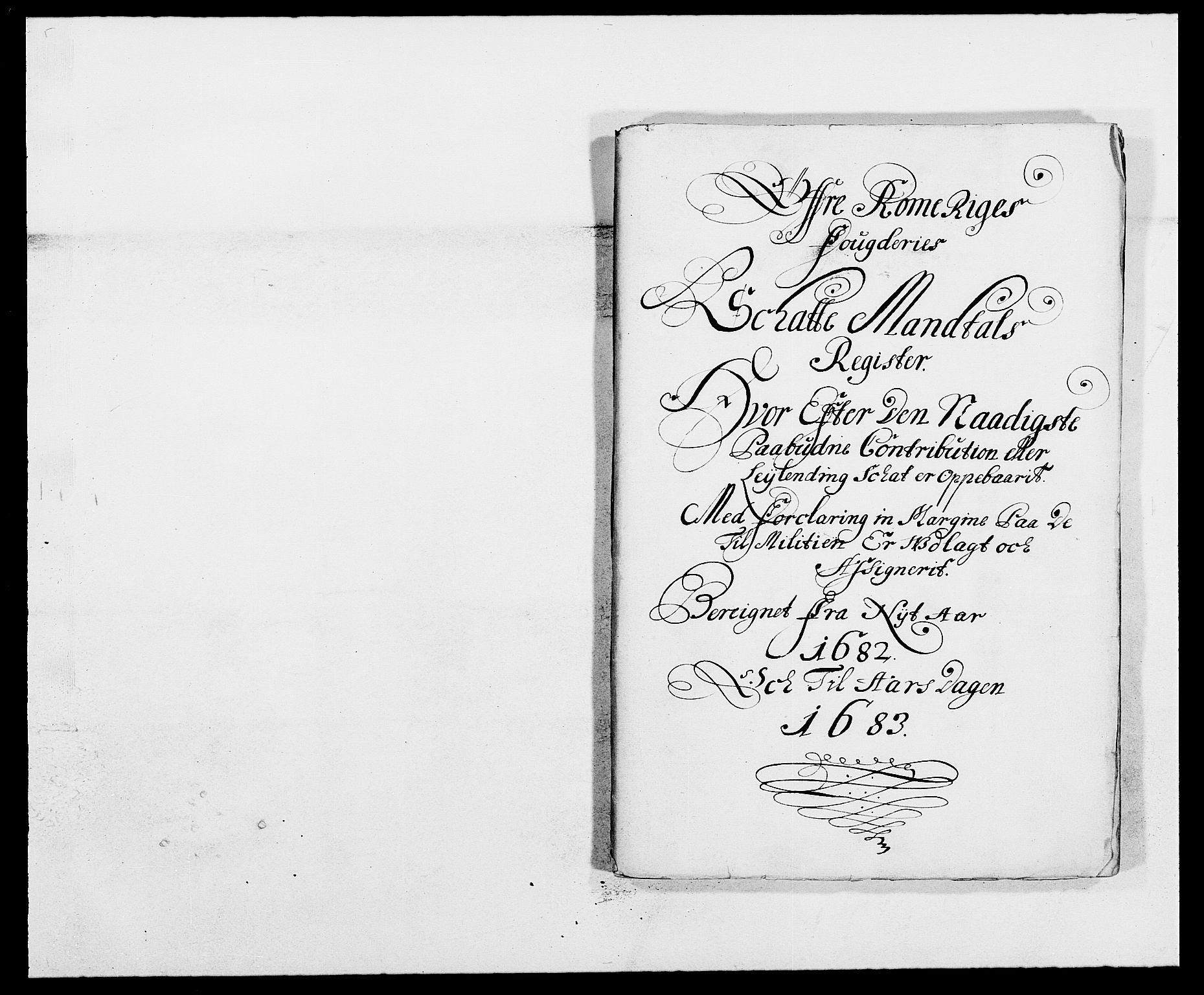 Rentekammeret inntil 1814, Reviderte regnskaper, Fogderegnskap, RA/EA-4092/R12/L0697: Fogderegnskap Øvre Romerike, 1682-1683, p. 97