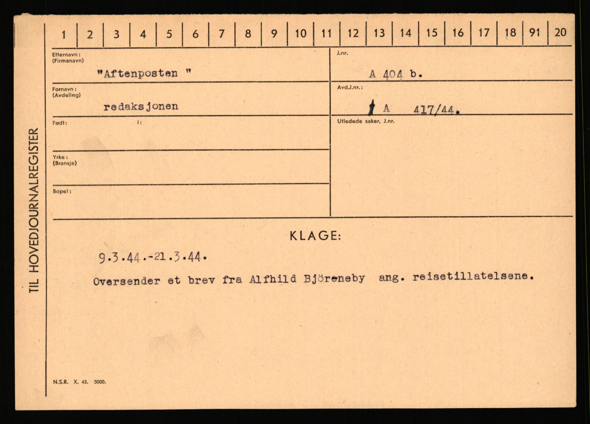 Statspolitiet - Hovedkontoret / Osloavdelingen, AV/RA-S-1329/C/Ca/L0001: Aabakken - Armann, 1943-1945, p. 1158