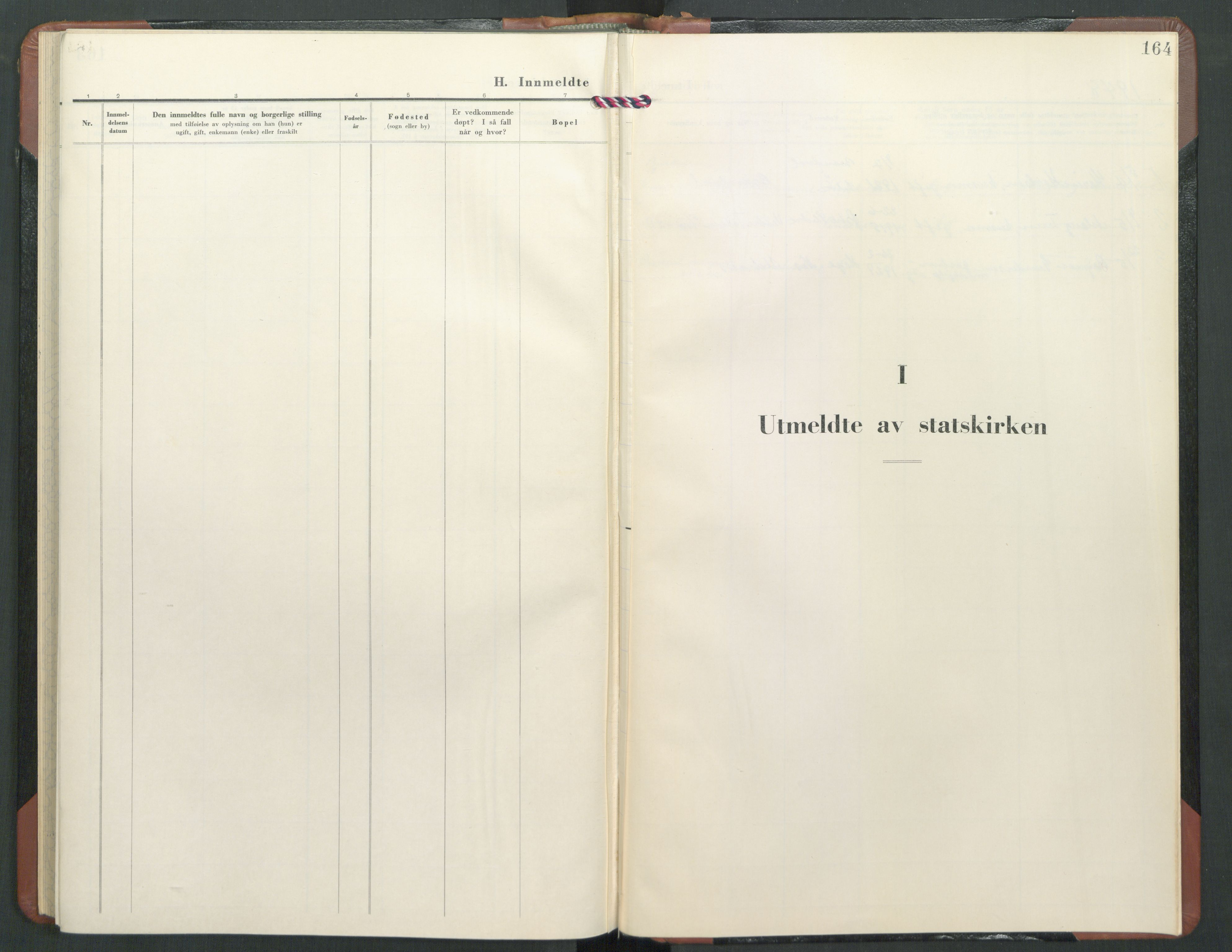 Ullensaker prestekontor Kirkebøker, SAO/A-10236a/G/Gc/L0001: Parish register (copy) no. III 1, 1948-1961, p. 164