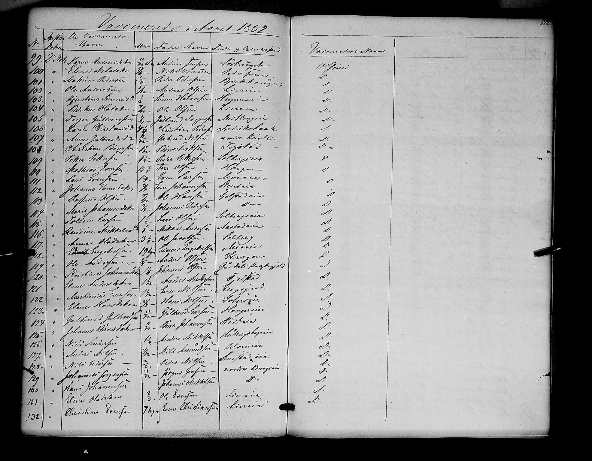 Ringsaker prestekontor, SAH/PREST-014/K/Ka/L0009: Parish register (official) no. 9, 1850-1860, p. 512