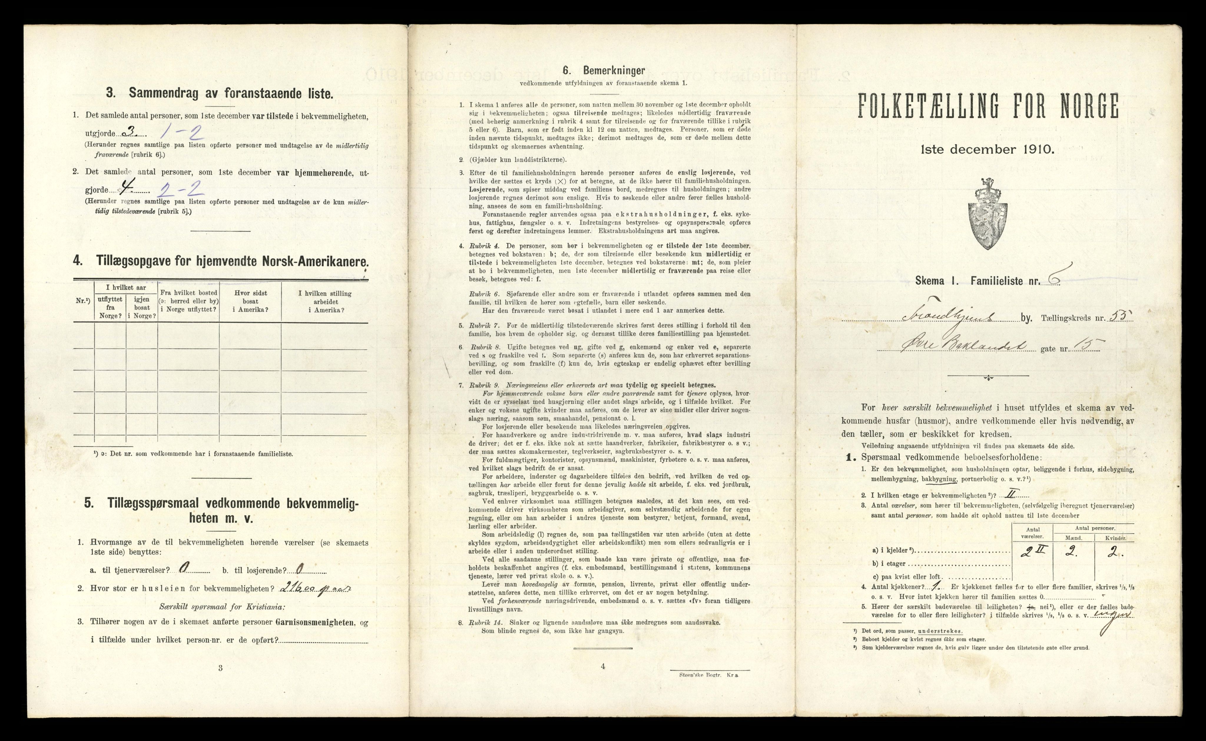 RA, 1910 census for Trondheim, 1910, p. 14353