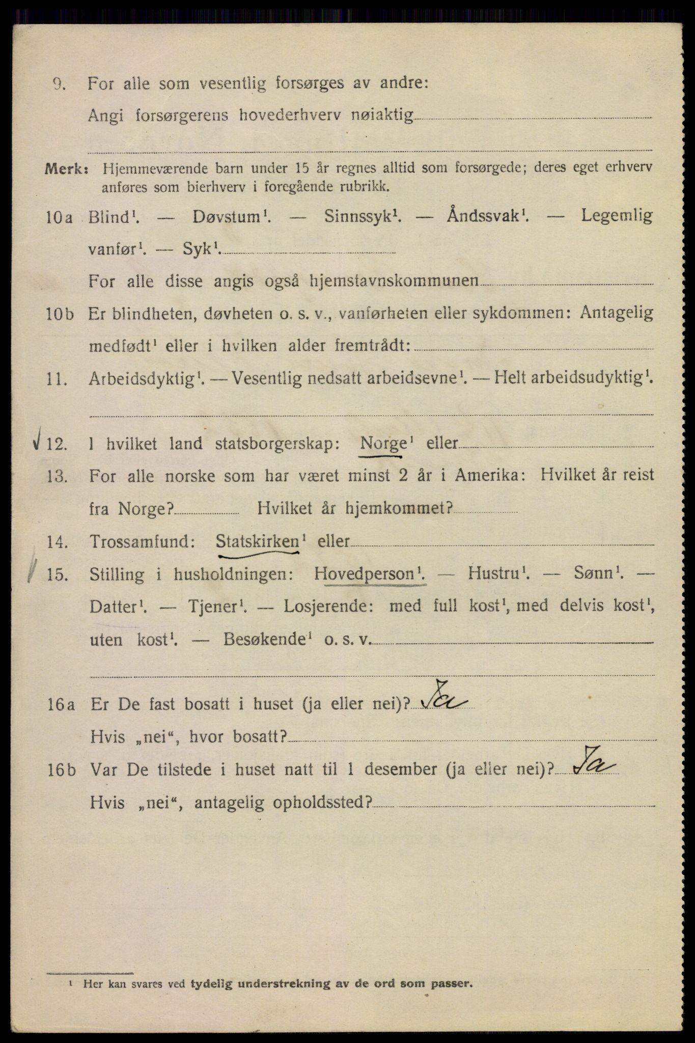 SAO, 1920 census for Kristiania, 1920, p. 555170