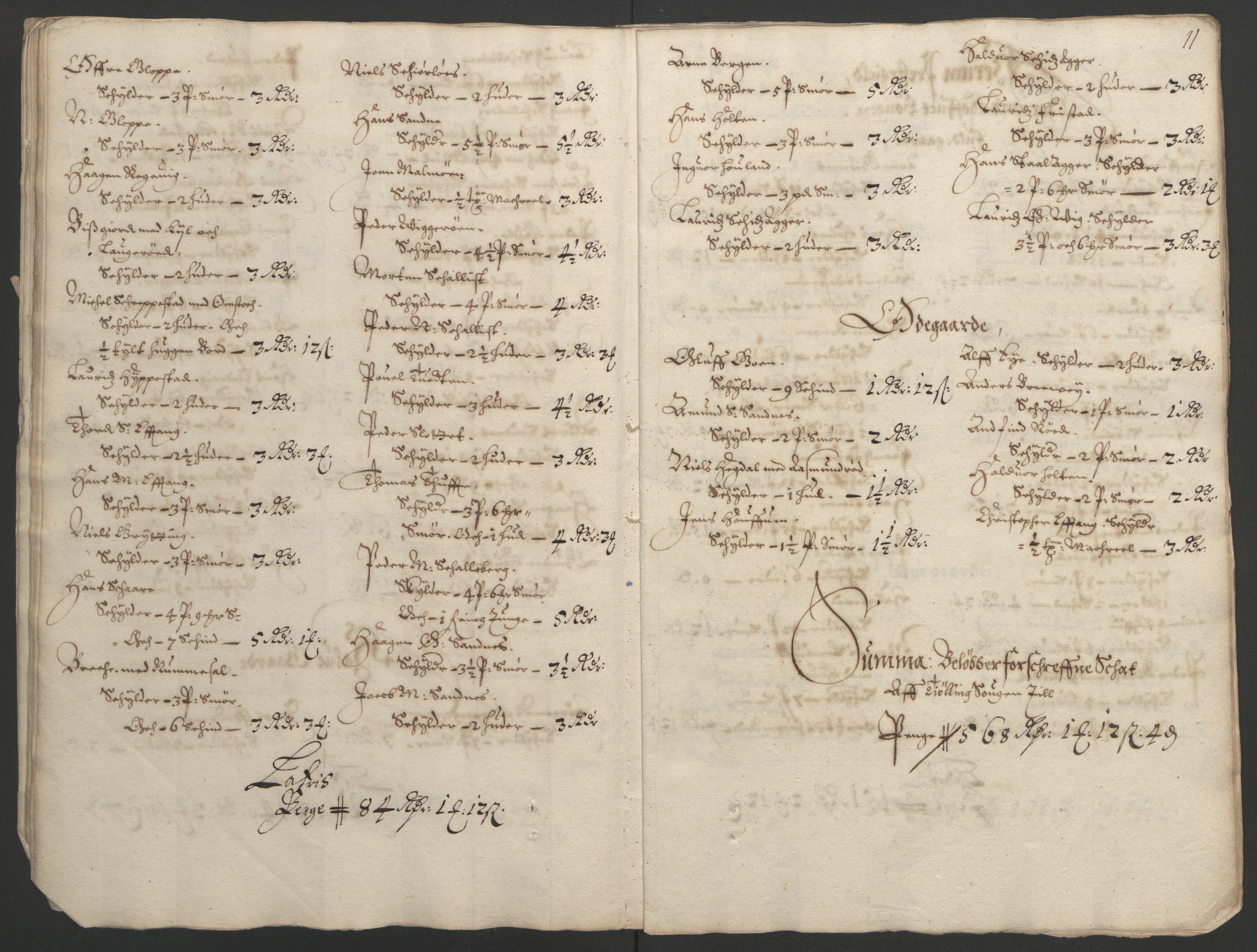 Rentekammeret inntil 1814, Reviderte regnskaper, Fogderegnskap, AV/RA-EA-4092/R33/L1964: Fogderegnskap Larvik grevskap, 1665-1668, p. 117