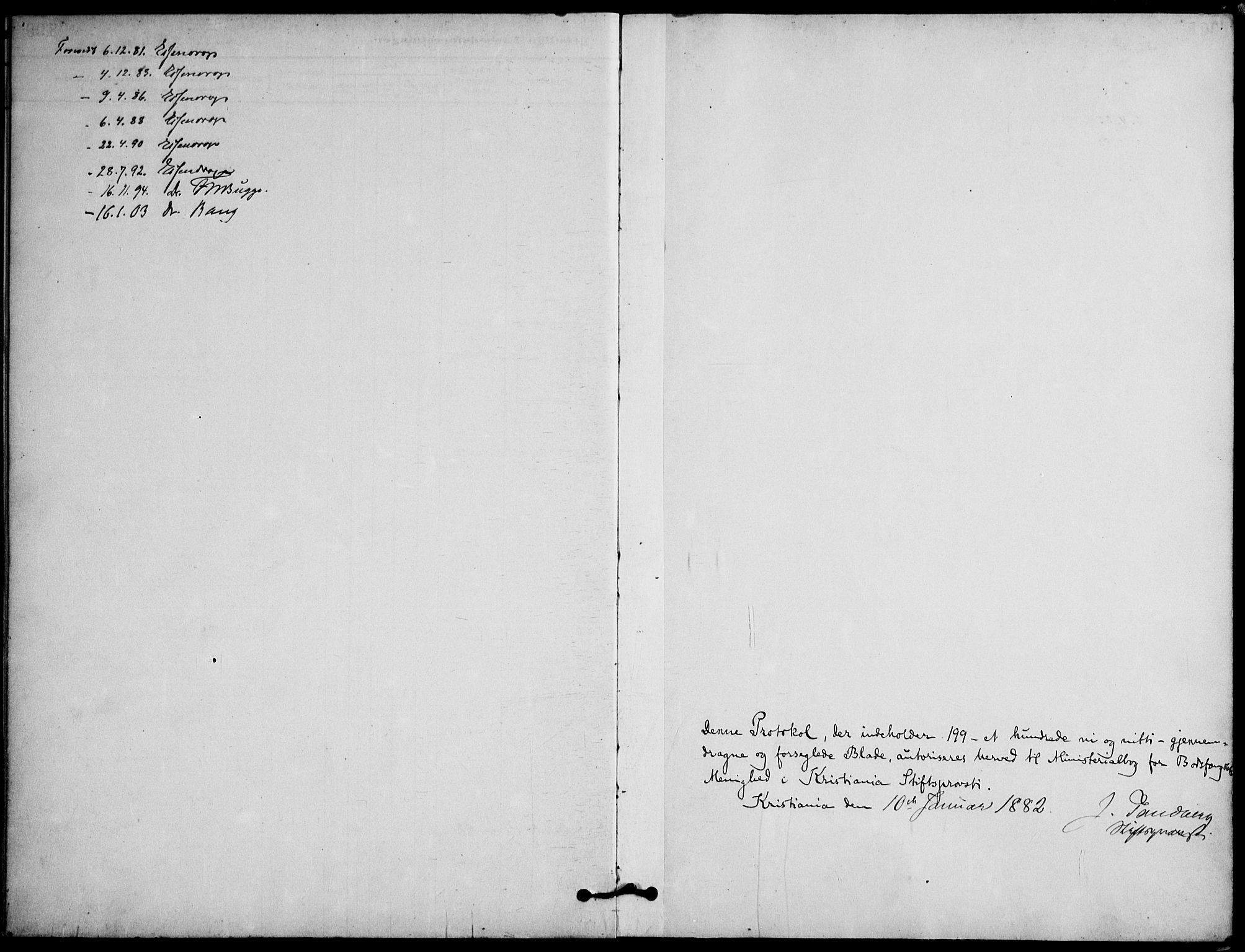 Botsfengslet prestekontor kirkebøker, SAO/A-11688a: Parish register (official) no. 2, 1881-1914
