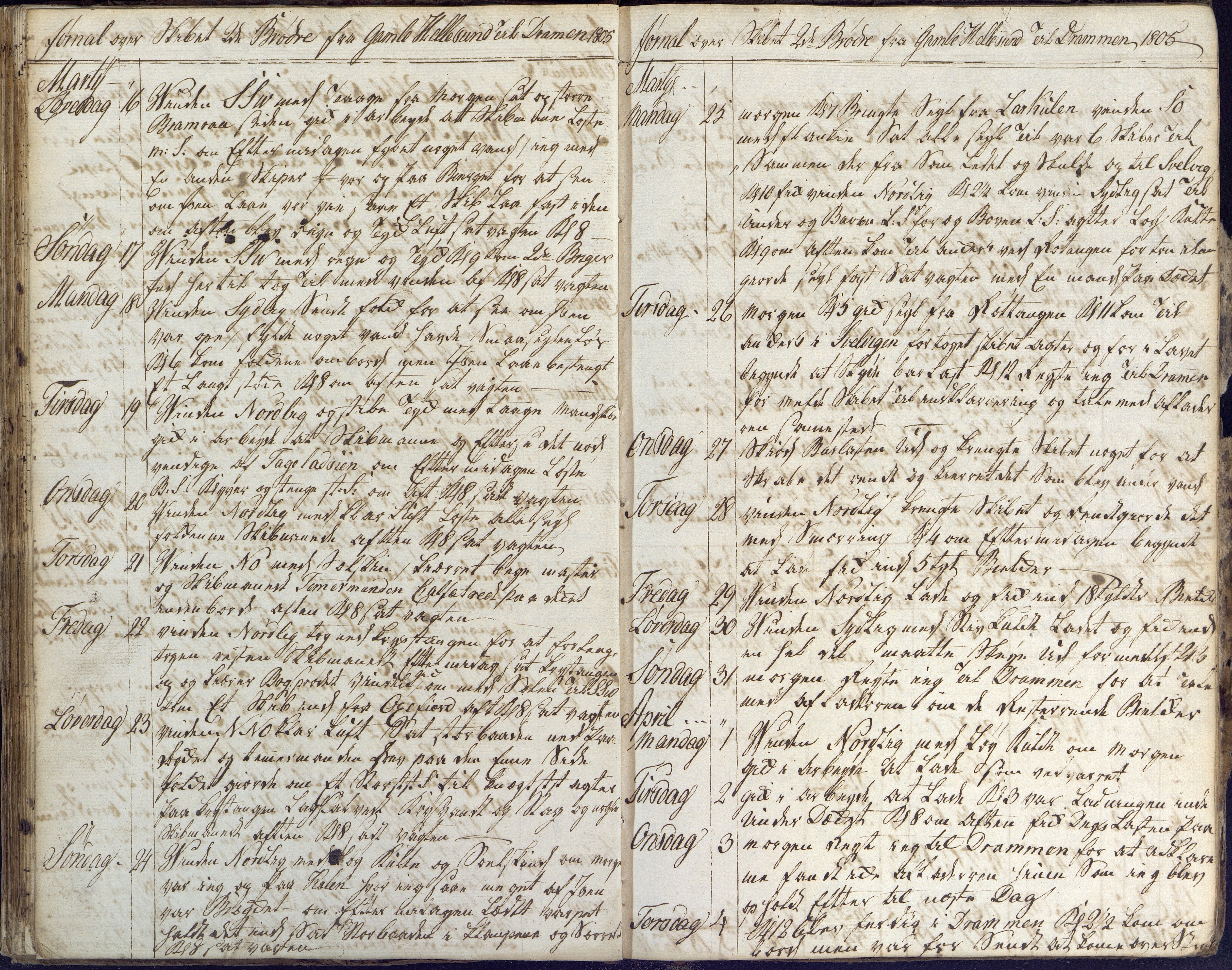 Fartøysarkivet, AAKS/PA-1934/F/L0096/0003: Flere fartøy (se mappenivå) / De tvende Brødre (skip), 1778-1815, p. 94