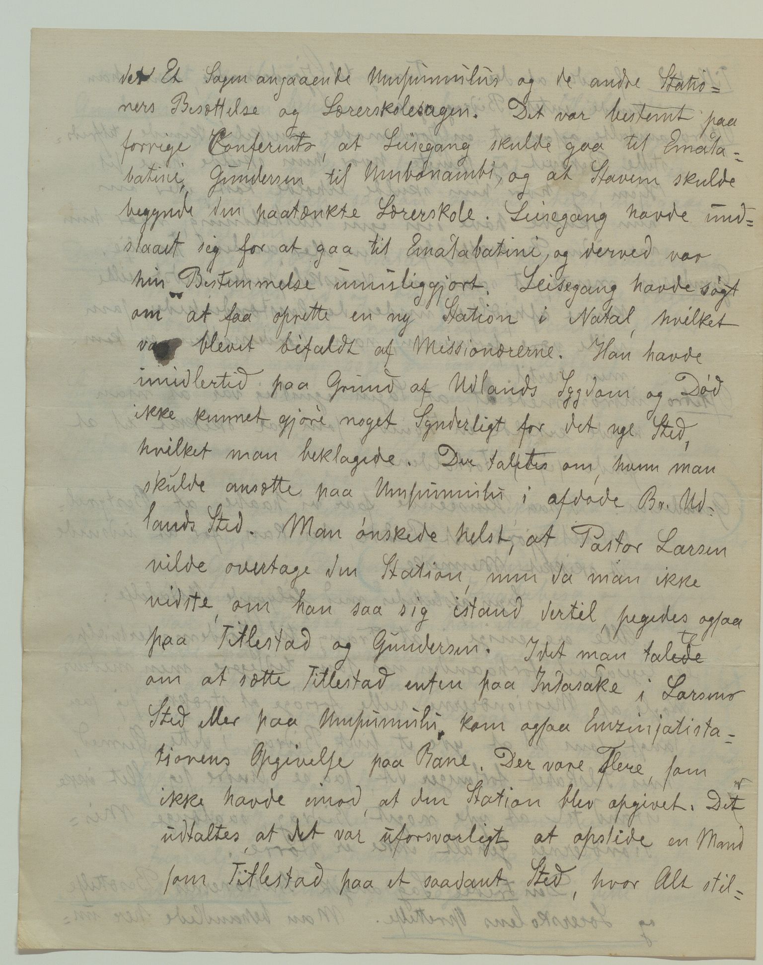 Det Norske Misjonsselskap - hovedadministrasjonen, VID/MA-A-1045/D/Da/Daa/L0035/0002: Konferansereferat og årsberetninger / Konferansereferat fra Sør-Afrika., 1876