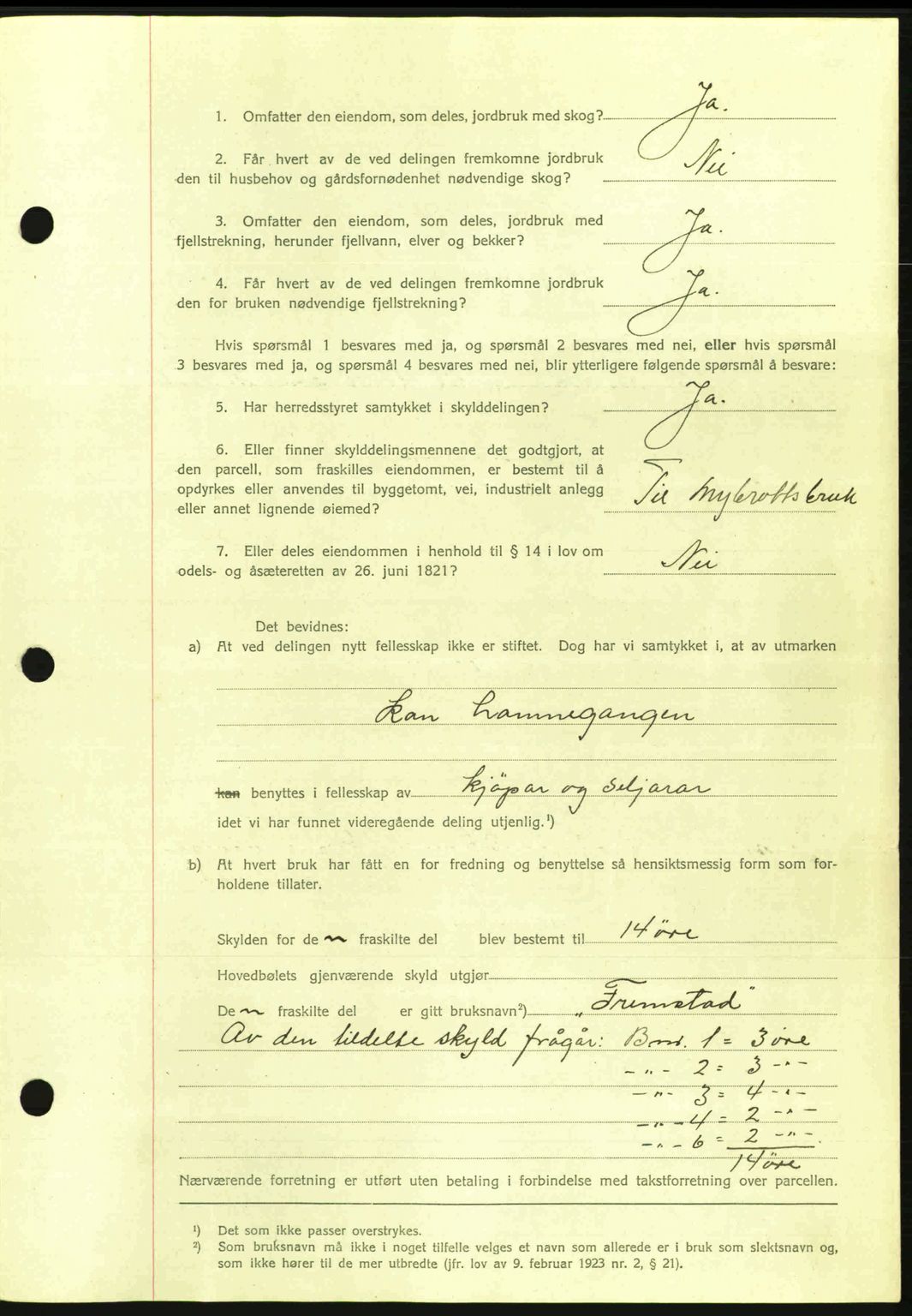 Nordmøre sorenskriveri, SAT/A-4132/1/2/2Ca: Mortgage book no. A89, 1940-1941, Diary no: : 216/1941