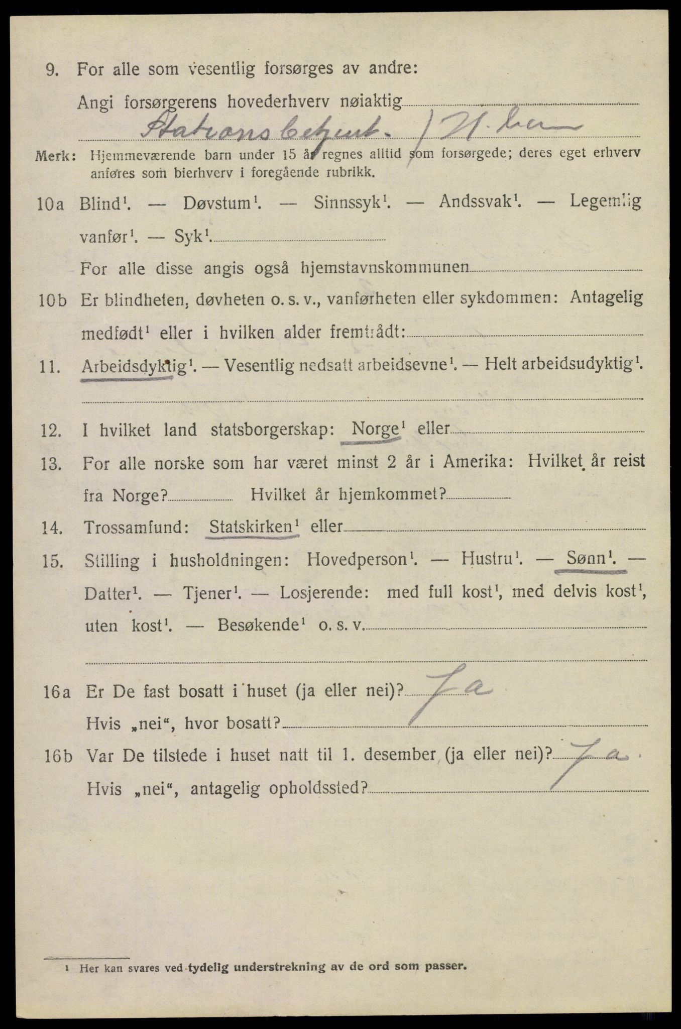 SAO, 1920 census for Lillestrøm, 1920, p. 10547