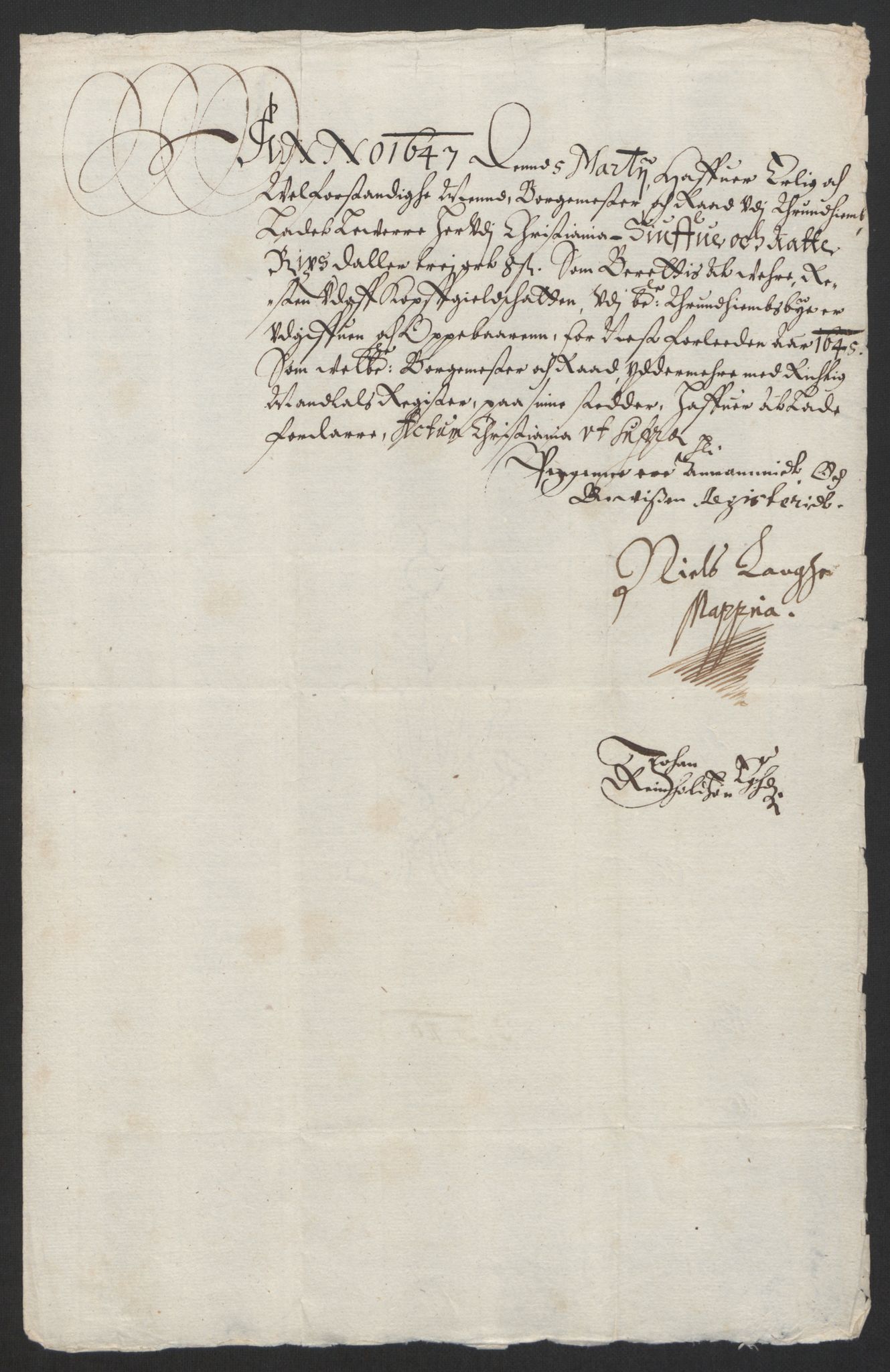 Rentekammeret inntil 1814, Reviderte regnskaper, Byregnskaper, AV/RA-EA-4066/R/Rs/L0504: [S1] Kontribusjonsregnskap, 1631-1684, p. 27