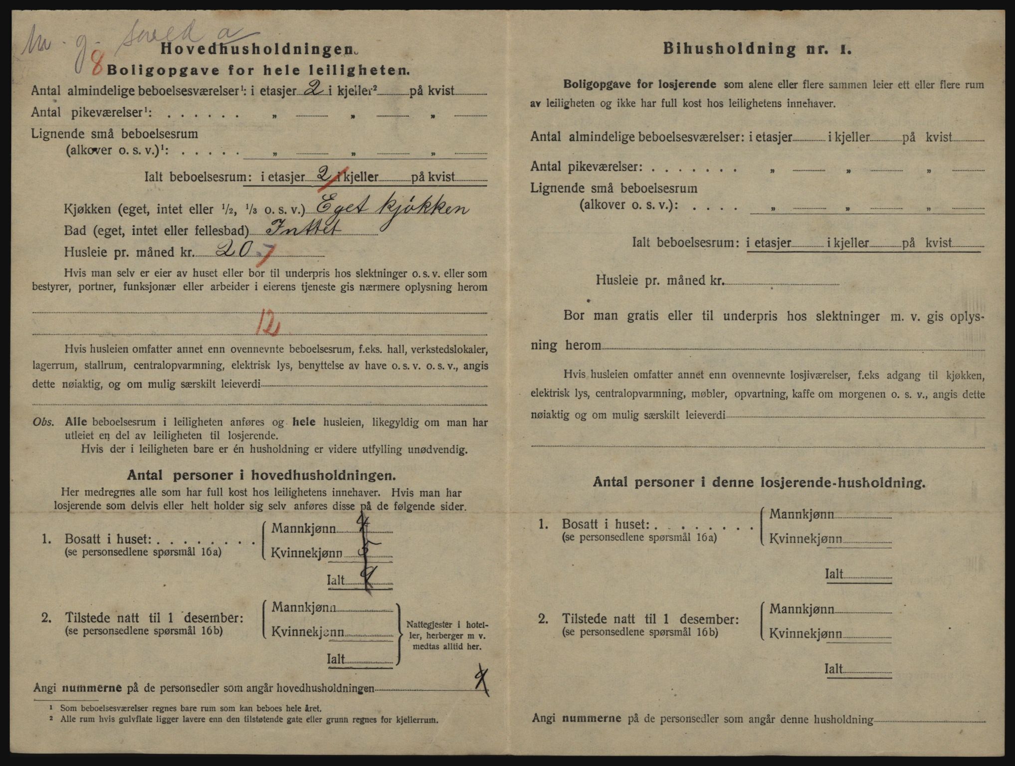 SATØ, 1920 census for Vardø, 1920, p. 1690