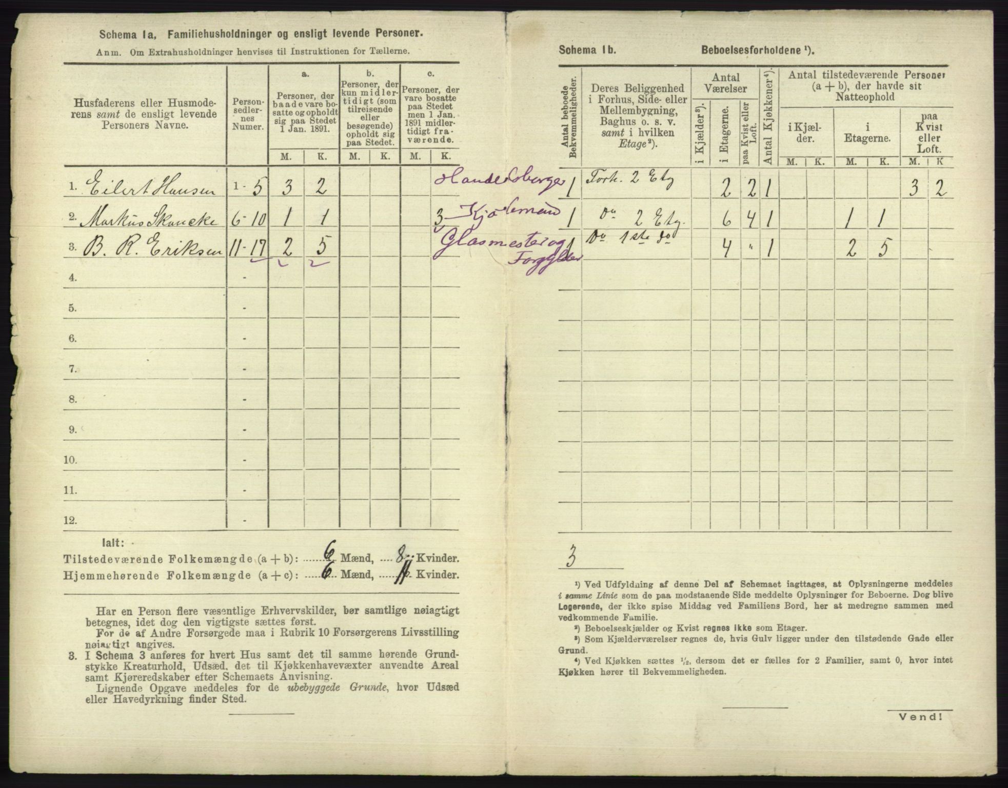 RA, 1891 census for 1902 Tromsø, 1891, p. 1582