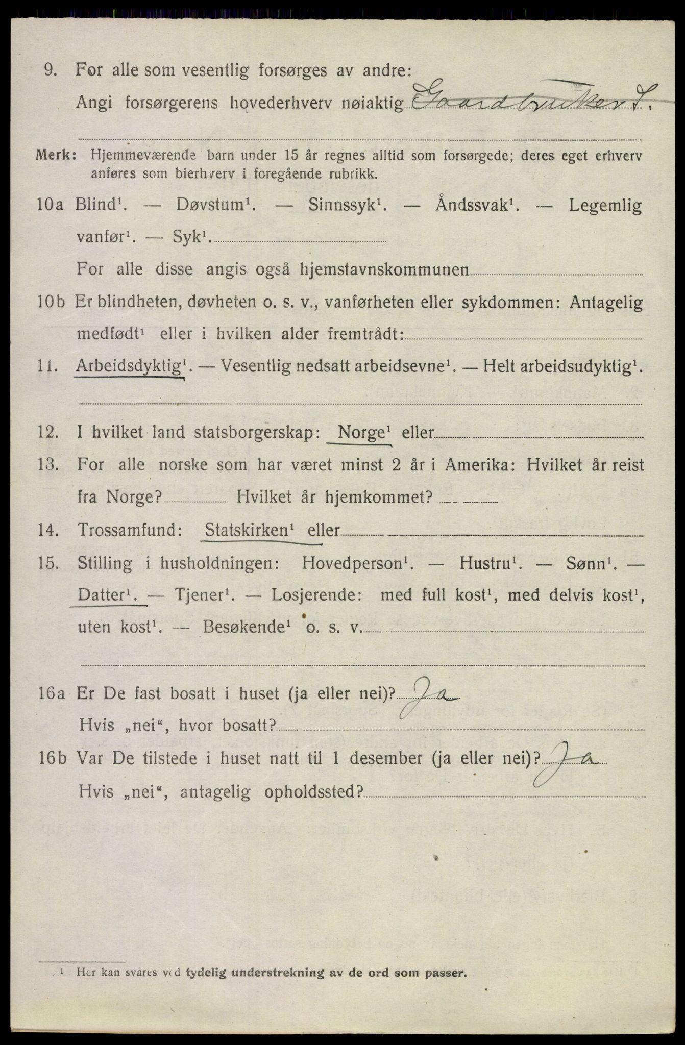 SAKO, 1920 census for Ramnes, 1920, p. 1463