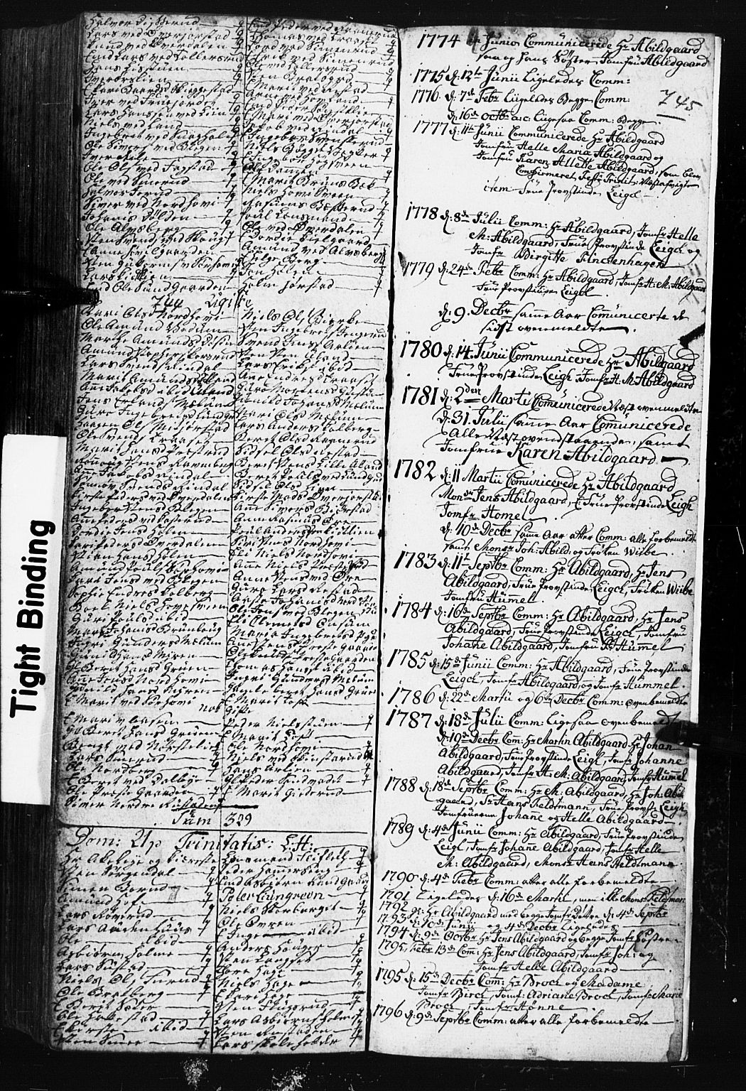 Fåberg prestekontor, SAH/PREST-086/H/Ha/Hab/L0003: Parish register (copy) no. 3, 1768-1796, p. 744-745