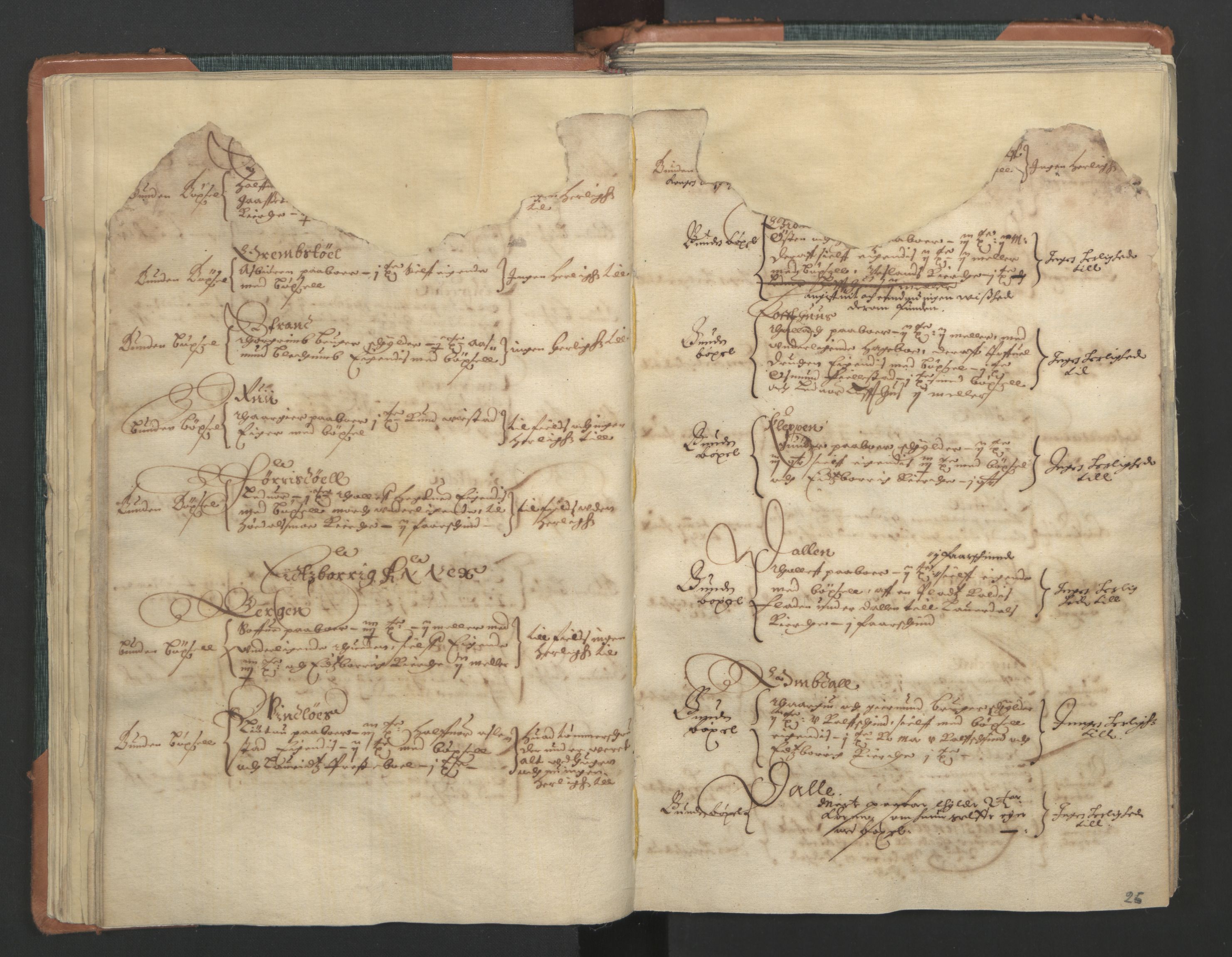 Rentekammeret inntil 1814, Realistisk ordnet avdeling, AV/RA-EA-4070/L/L0017: Skien lagdømme. Alminnelig jordebok for Telemark, Bamble og Numedal, 1661, p. 24b-25a