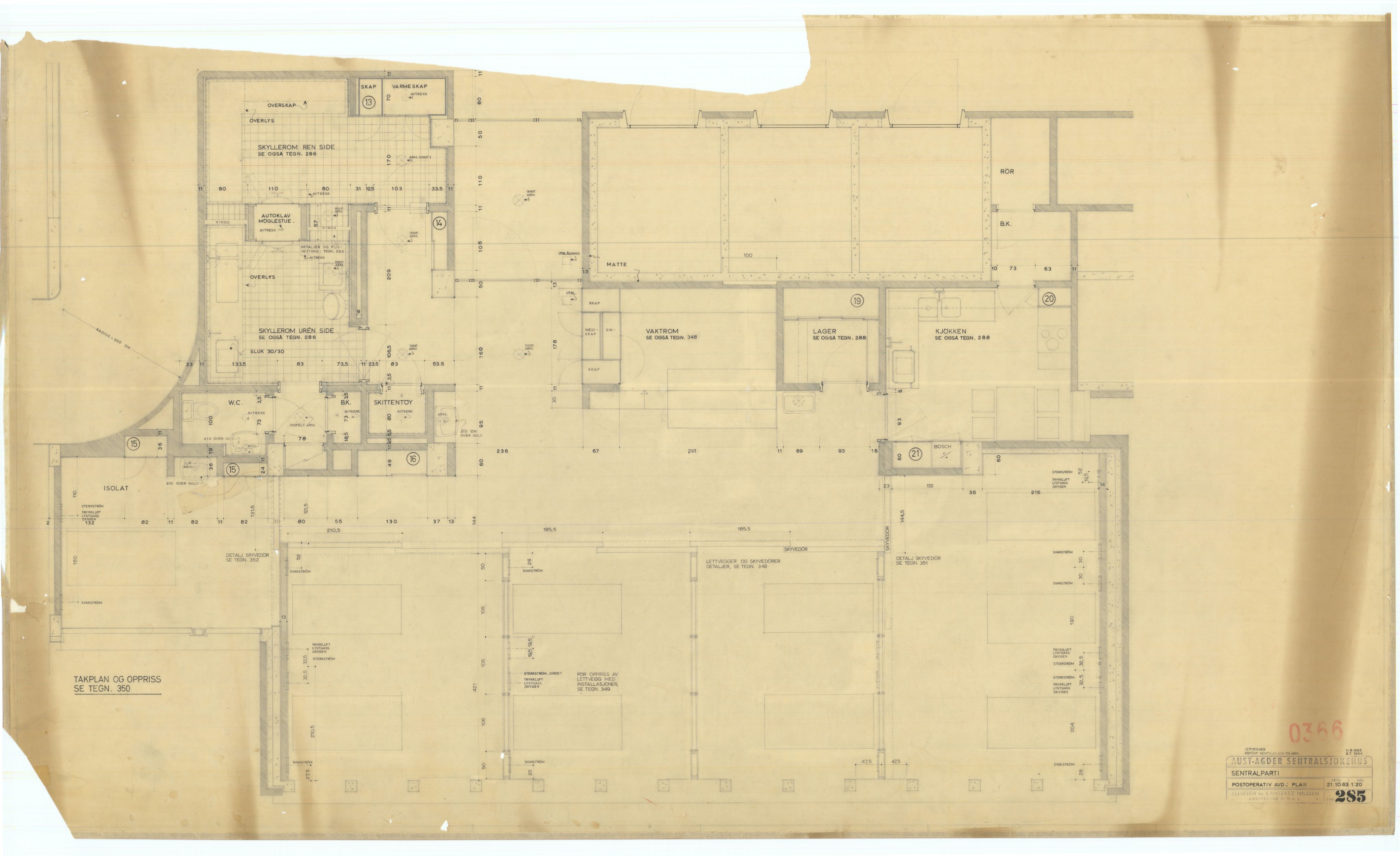 Eliassen og Lambertz-Nilssen Arkitekter, AAKS/PA-2983/T/T01/L0006: Tegningskogger 0366, 1960-1966, p. 10