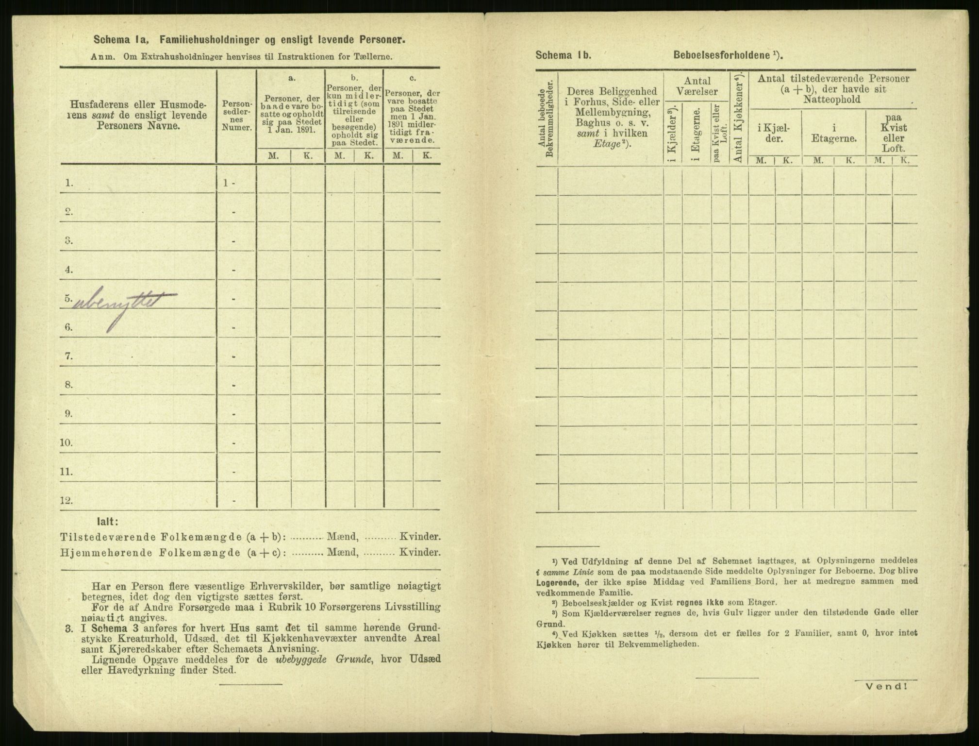 RA, 1891 census for 0301 Kristiania, 1891, p. 168032