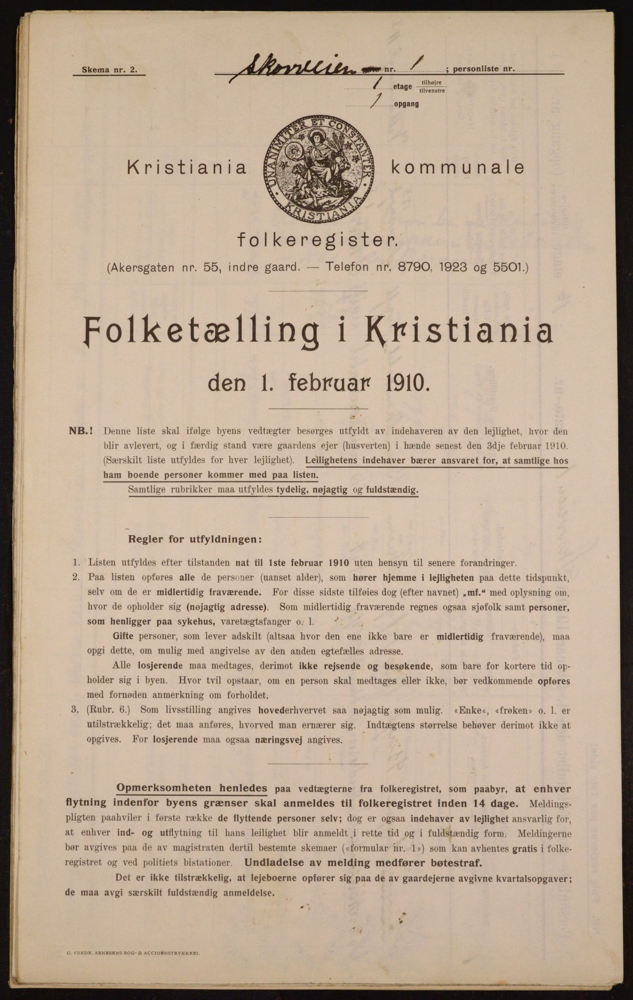 OBA, Municipal Census 1910 for Kristiania, 1910, p. 91928