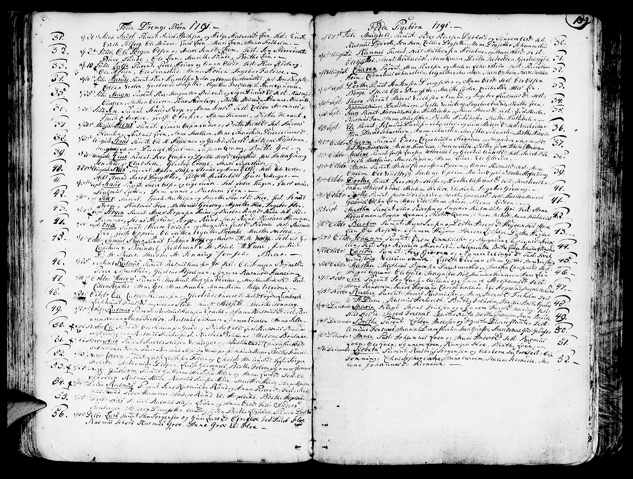 Innvik sokneprestembete, SAB/A-80501: Parish register (official) no. A 1, 1750-1816, p. 139