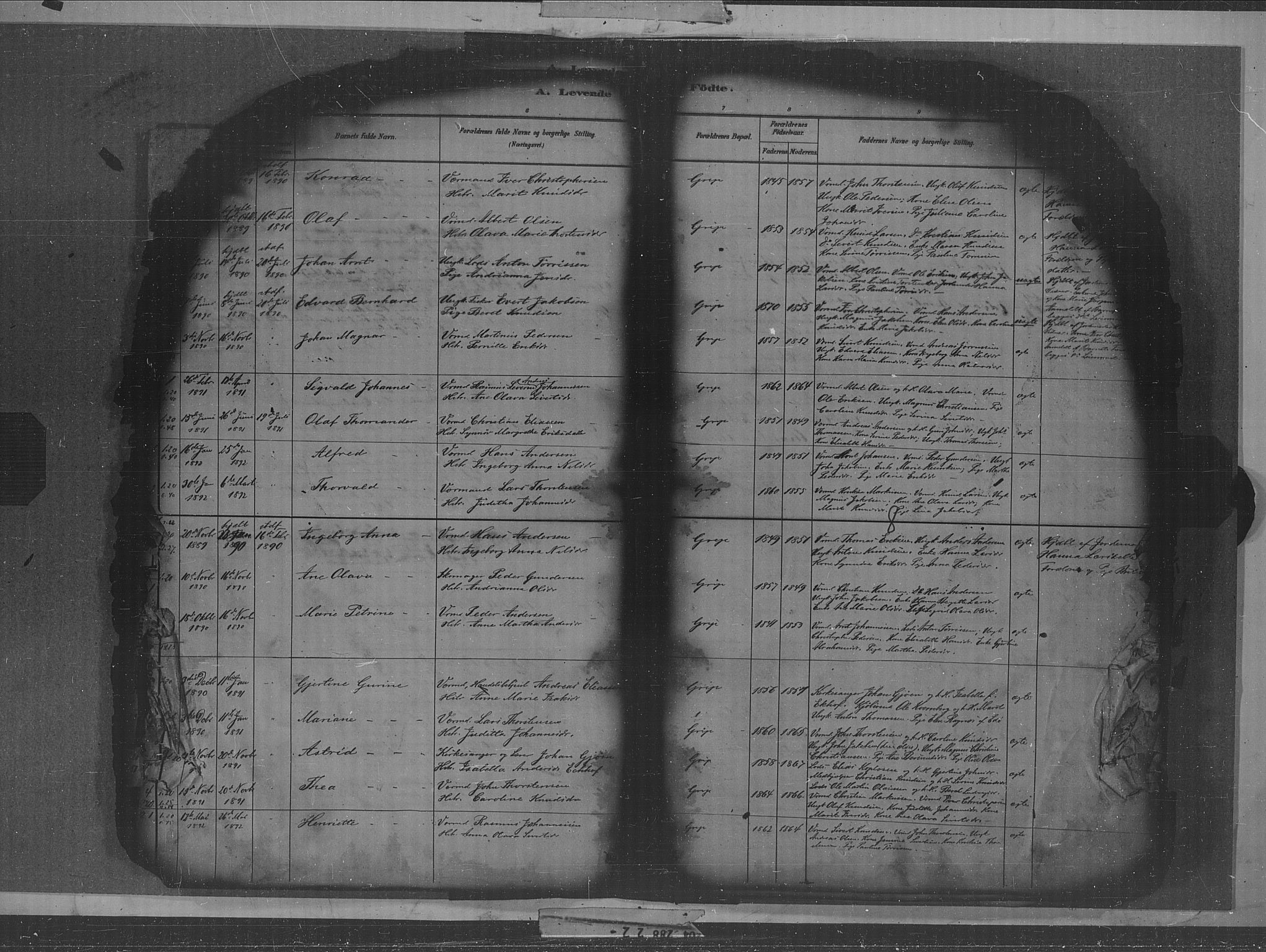 Kristiansund sokneprestkontor, AV/SAT-A-1068/1/I/I1: Parish register (official) no. 36, 1880-1919, p. 8